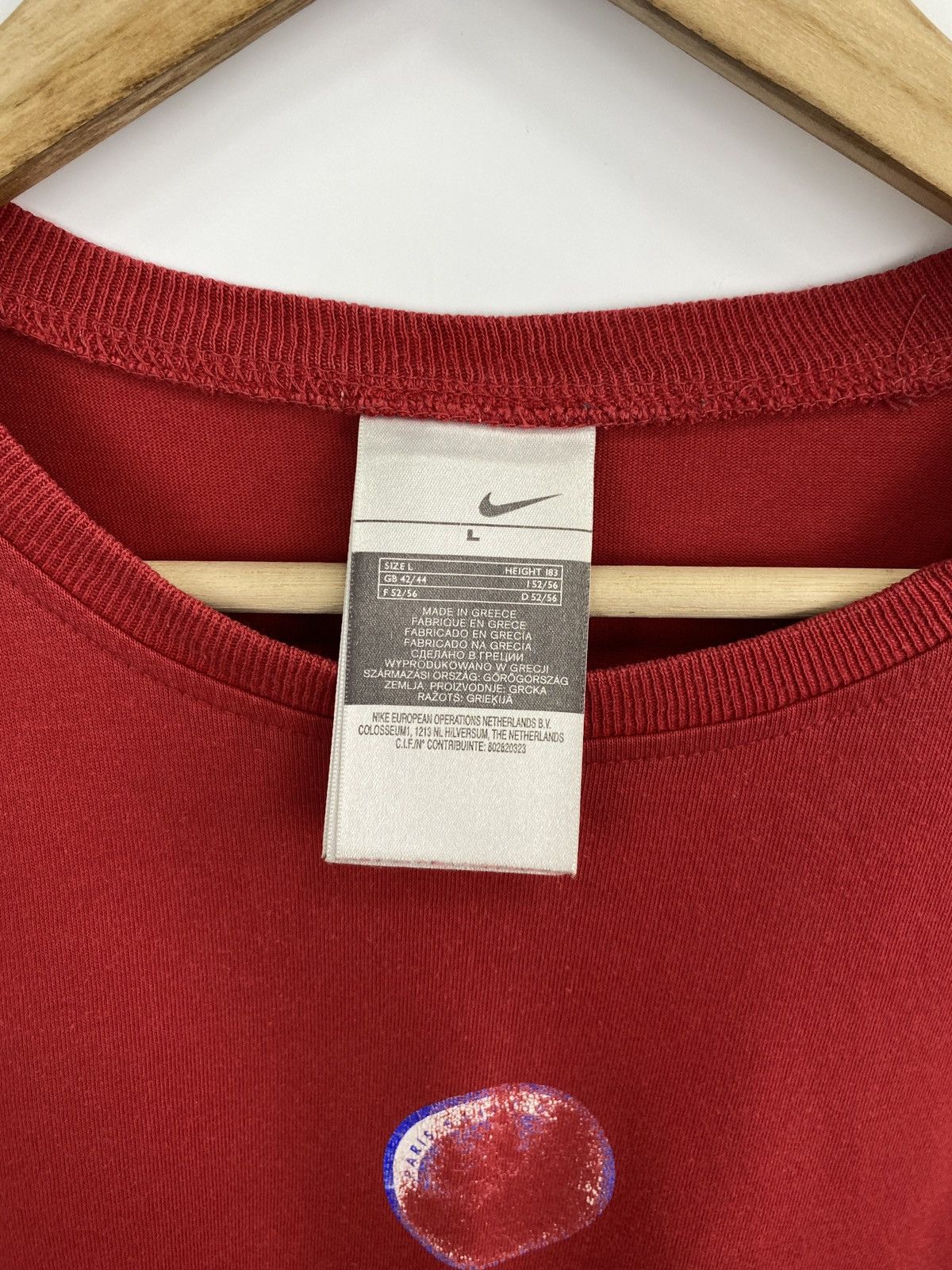 Nike 🇫🇷 Vintage 90s Nike PSG Paris Saint Germain T-Shirt Rare Y2K Size US L / EU 52-54 / 3 - 6 Thumbnail