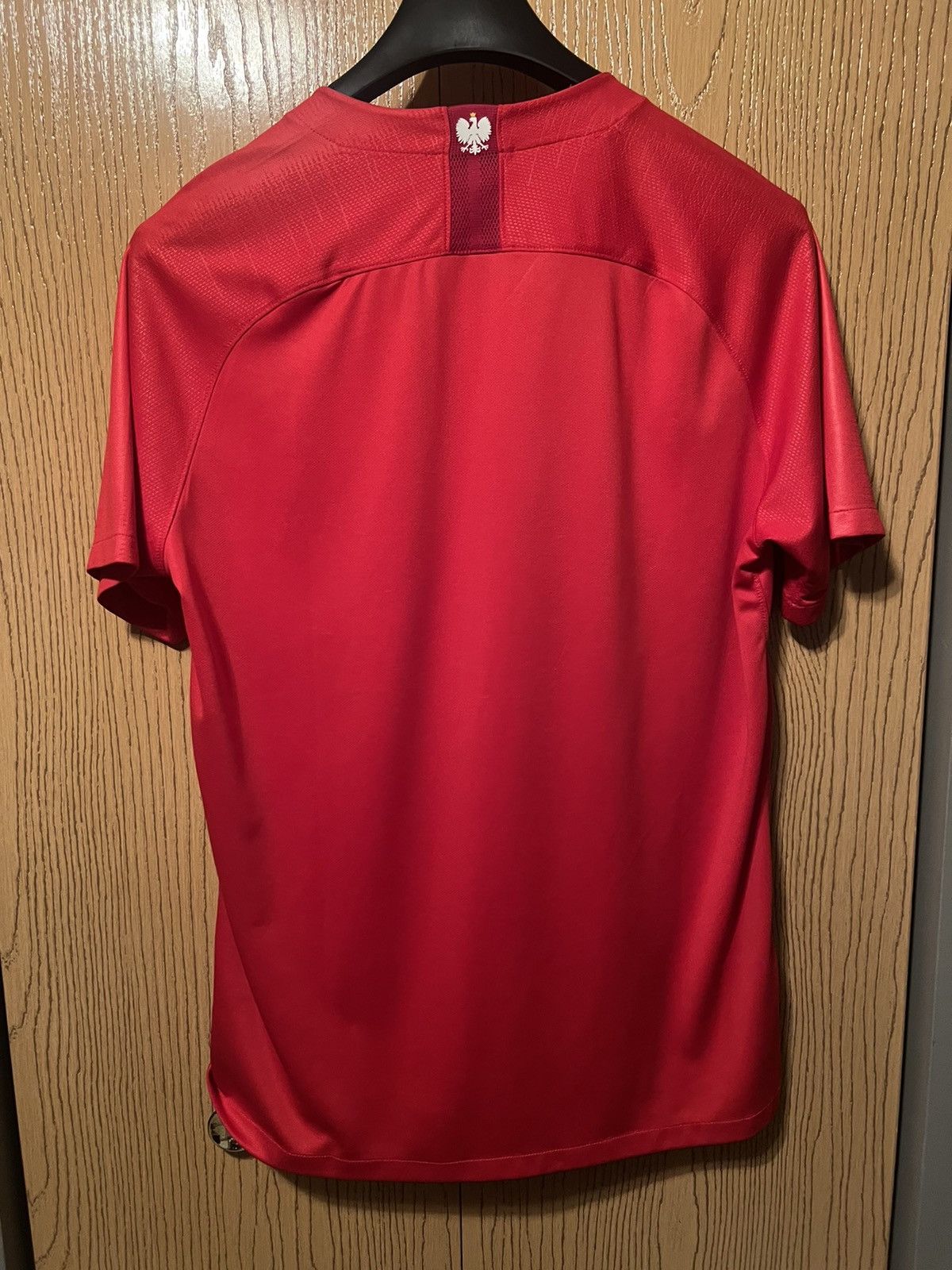 Nike Nike Poland 2018 Authentic Red Jersey Sz L Size US L / EU 52-54 / 3 - 5 Thumbnail