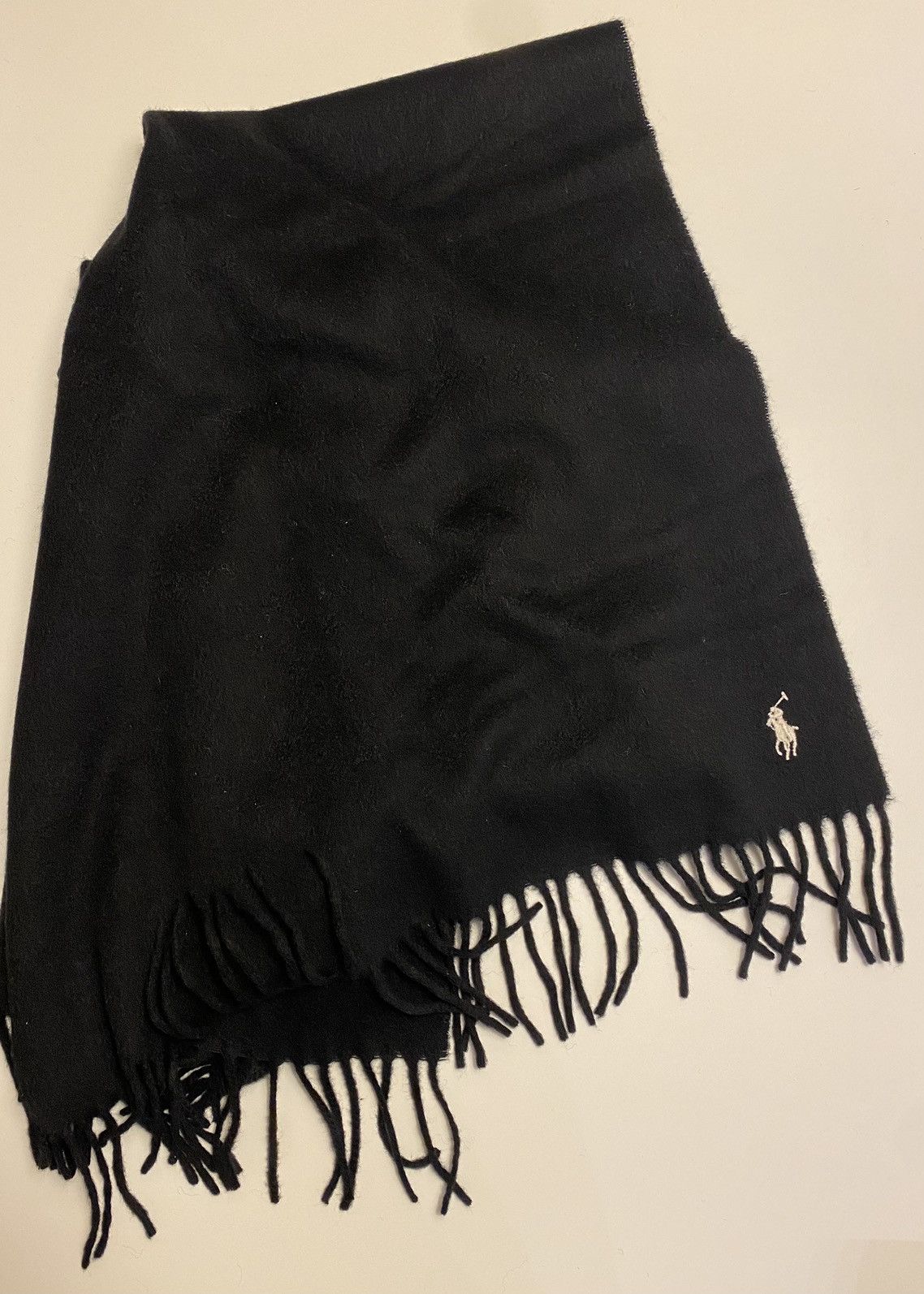 Polo Ralph Lauren Black scarf Polo Ralph Lauren Size ONE SIZE - 2 Thumbnail