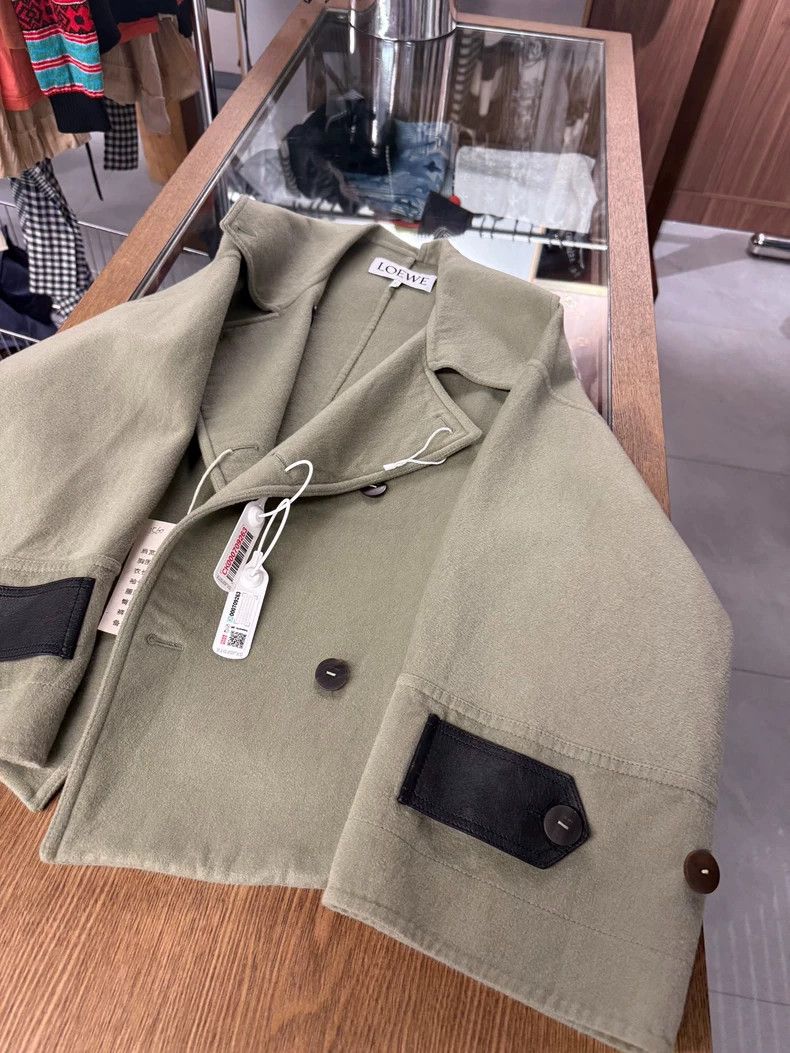 Loewe LOEWE Double-breasted coat Size S / US 4 / IT 40 - 3 Thumbnail