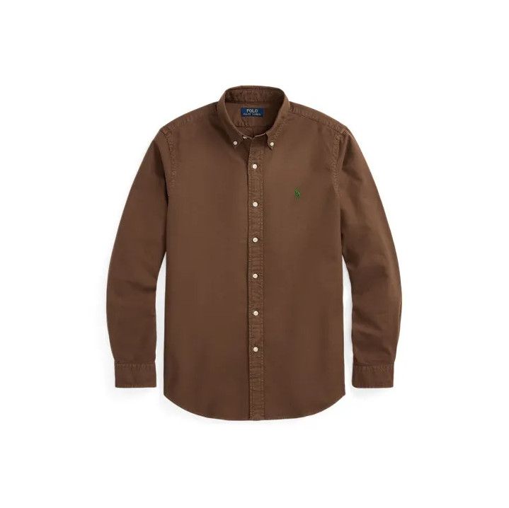Polo Ralph Lauren Polo Ralph Lauren Logo Solid Long-Sleeve Shirt Size US L / EU 52-54 / 3 - 1 Thumbnail
