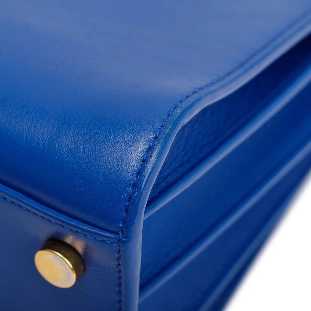 Saint Laurent Paris SAINT LAURENT Blue Leather Bag Size ONE SIZE - 8 Thumbnail