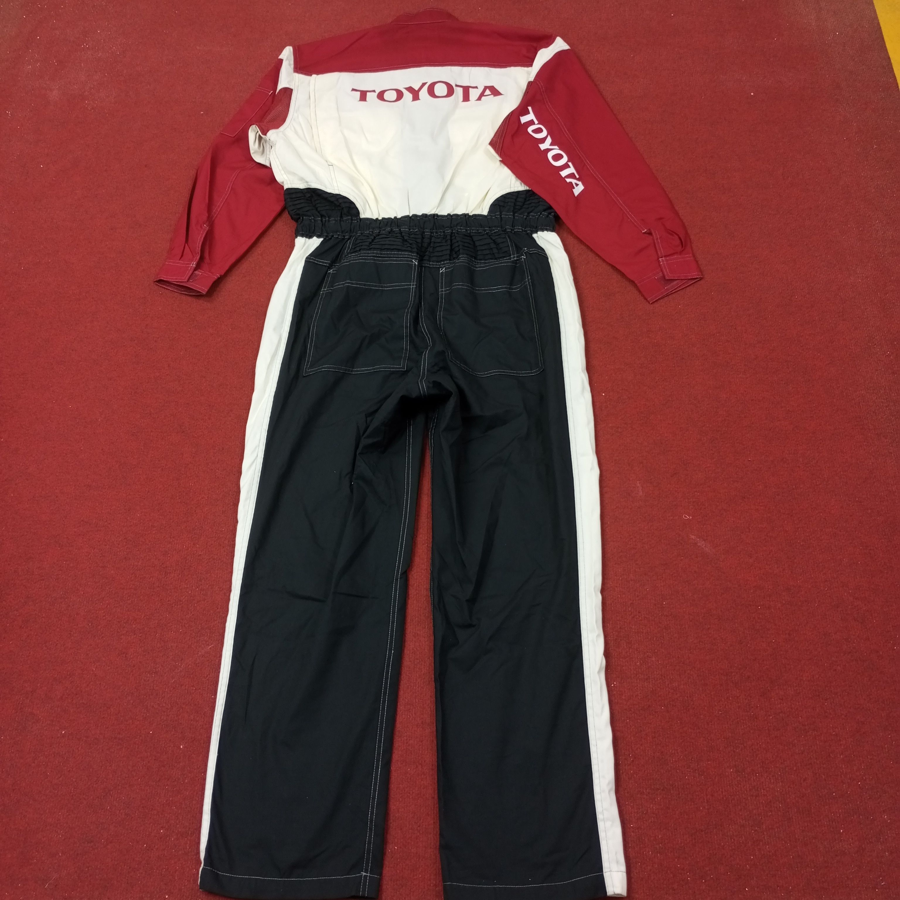 Japanese Brand Toyota Tecno Racing Workwear Motorsports Coverall c254n10 Size US L / EU 52-54 / 3 - 1 Thumbnail