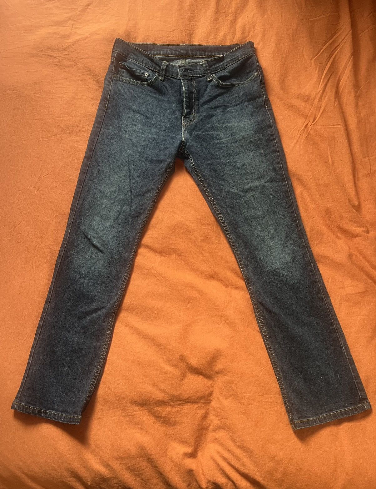 Levi's Levi’s 511 Slim Fit Jeans Dark Wash W34 L30 Size US 34 / EU 50 - 1 Thumbnail