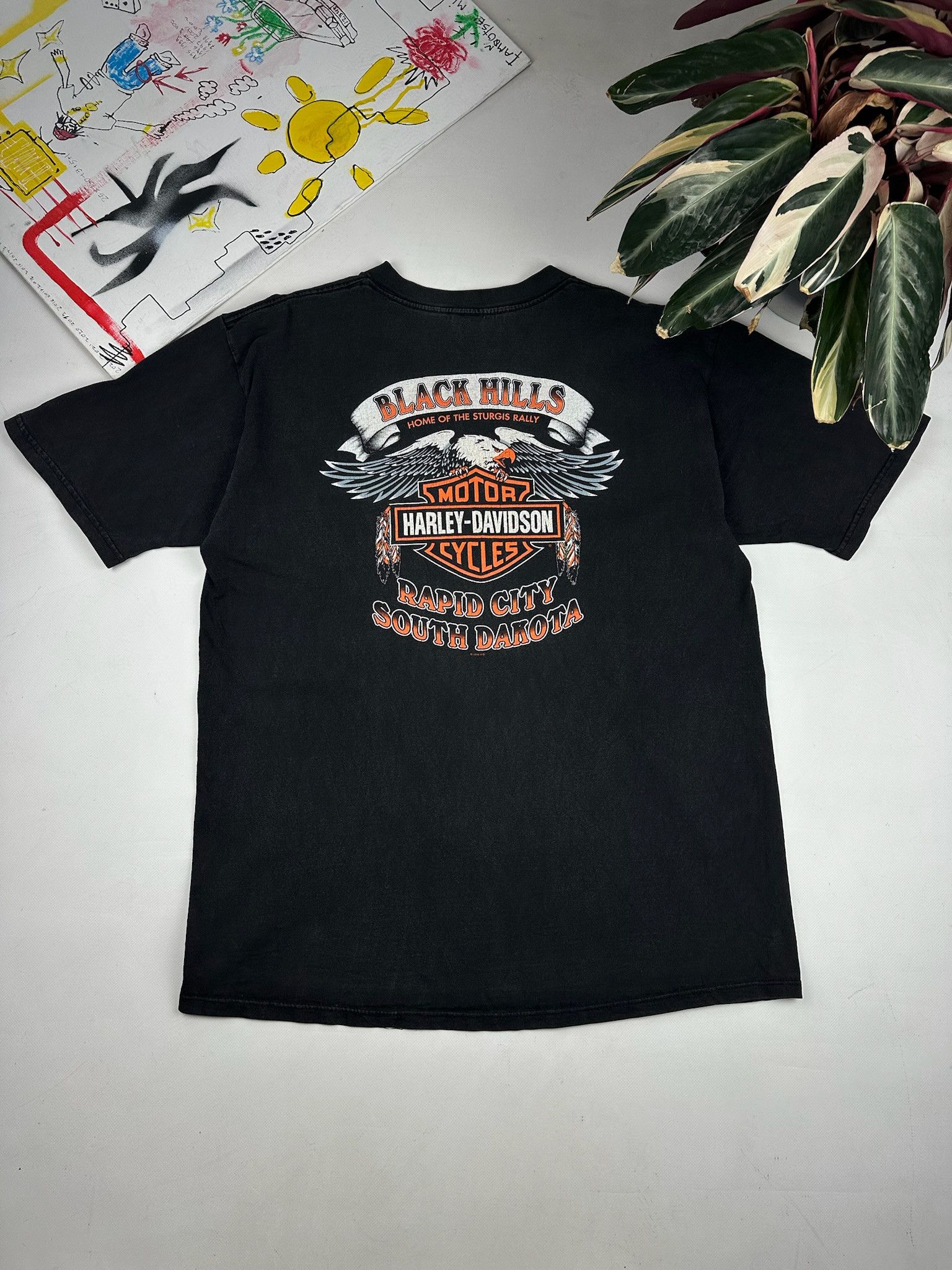 Harley Davidson Vintage Harley Davidson Size US XL / EU 56 / 4 - 7 Thumbnail