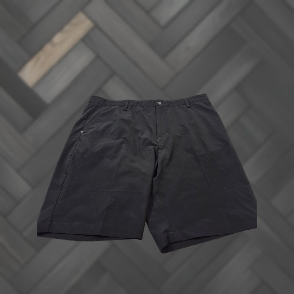 Adidas Adidas 365 Golf Shorts Mens 40 Black Stretch Chino Pockets Performance Size US 40 / EU 56 - 1 Thumbnail