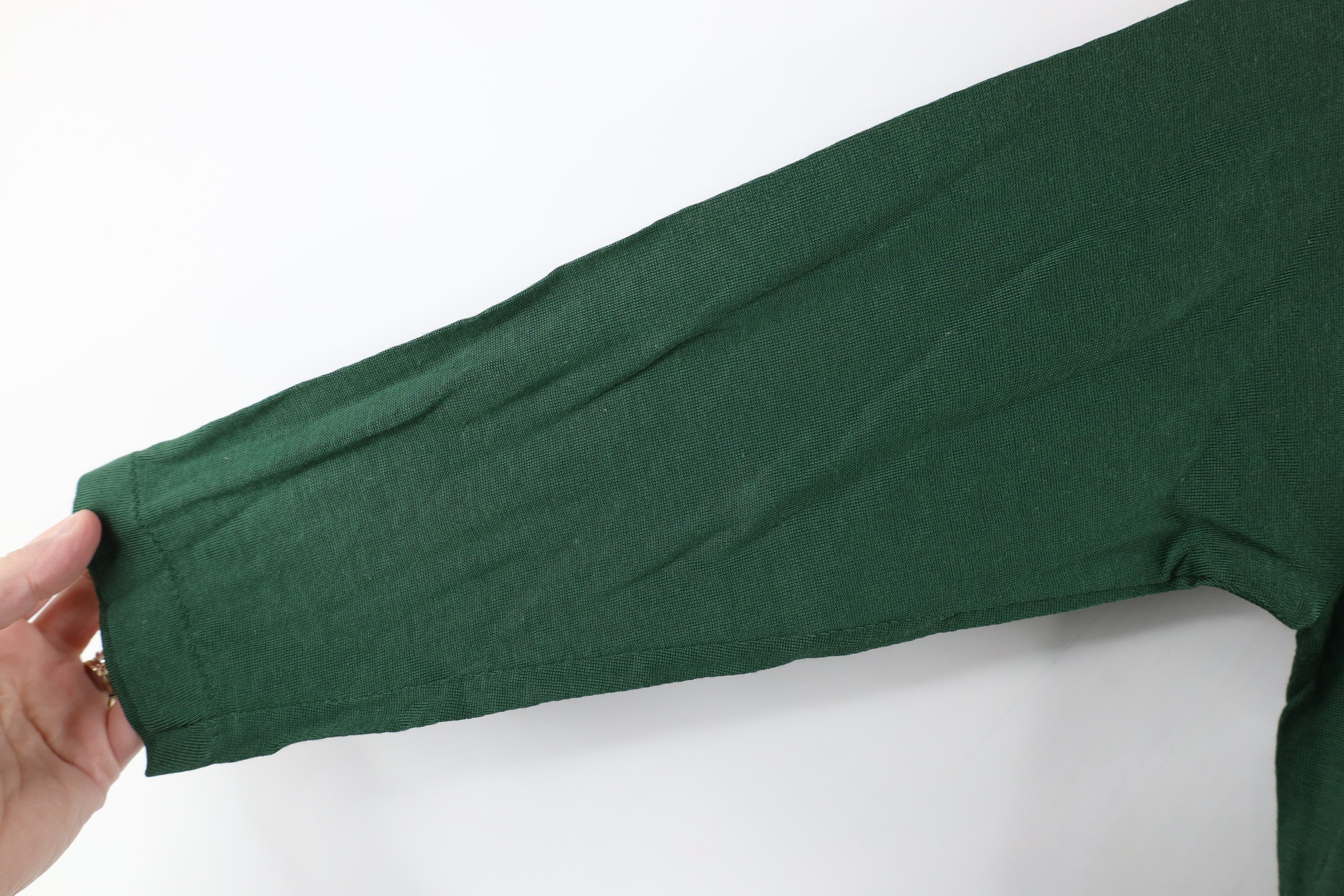 NOS Vintage 50s 60s Football Jersey T-Shirt Dark Green USA