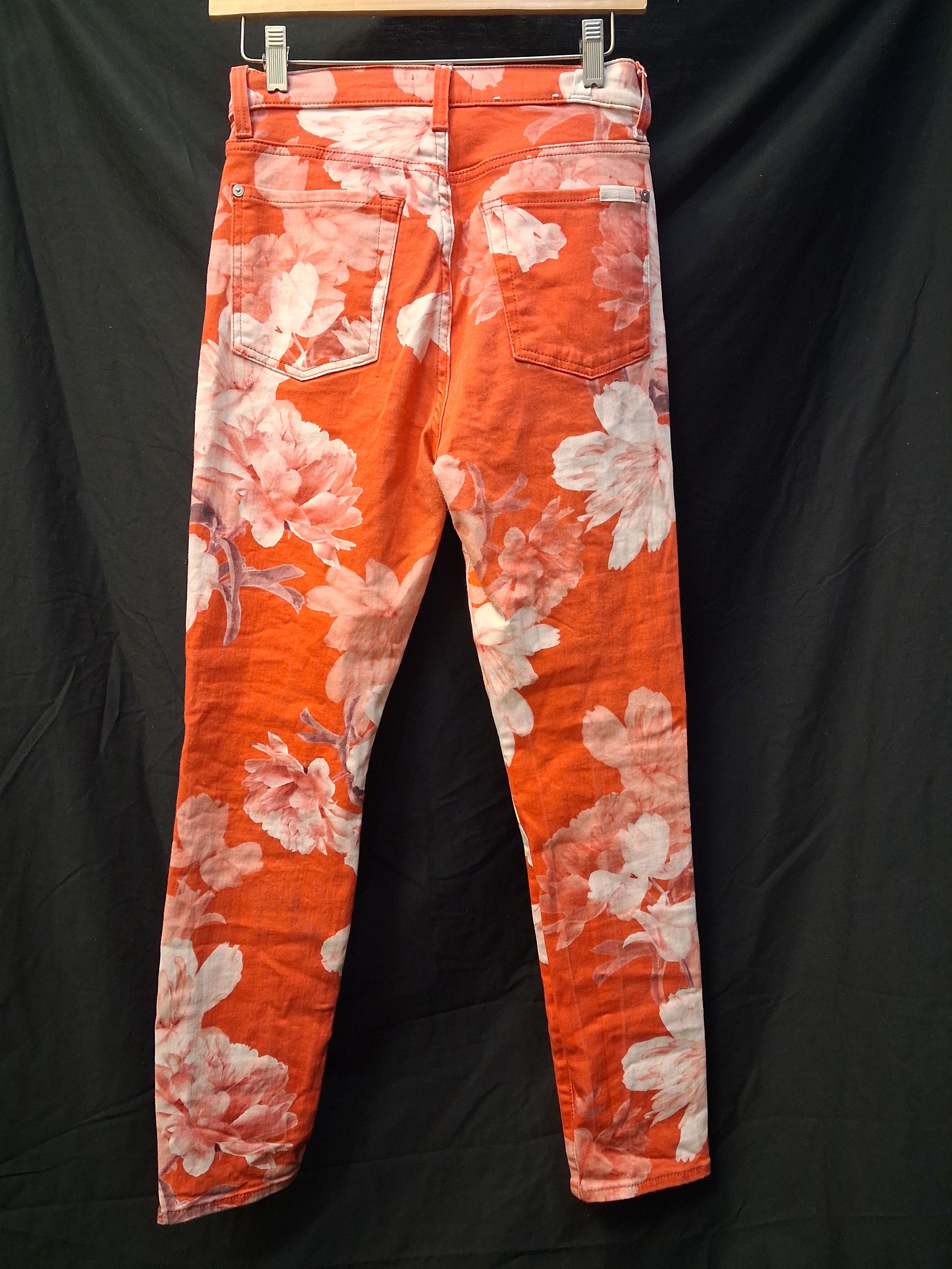 7 For All Mankind Women's 7 For All Mankind Floral Jeans Size 27" / US 4 / IT 40 - 3 Thumbnail