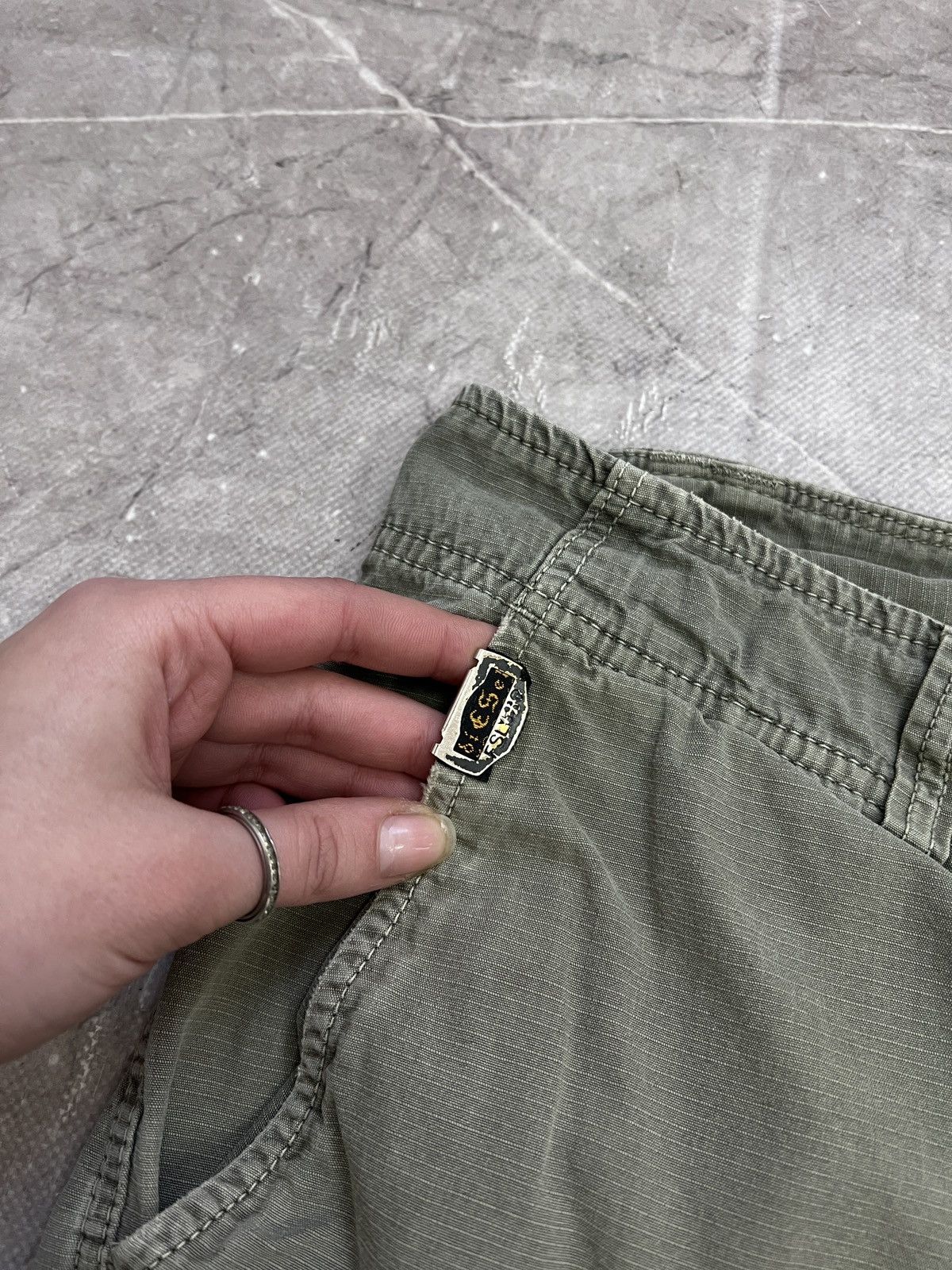 Diesel Diesel green cargo shorts y2k utility multipocket style Size US 32 / EU 48 - 4 Thumbnail