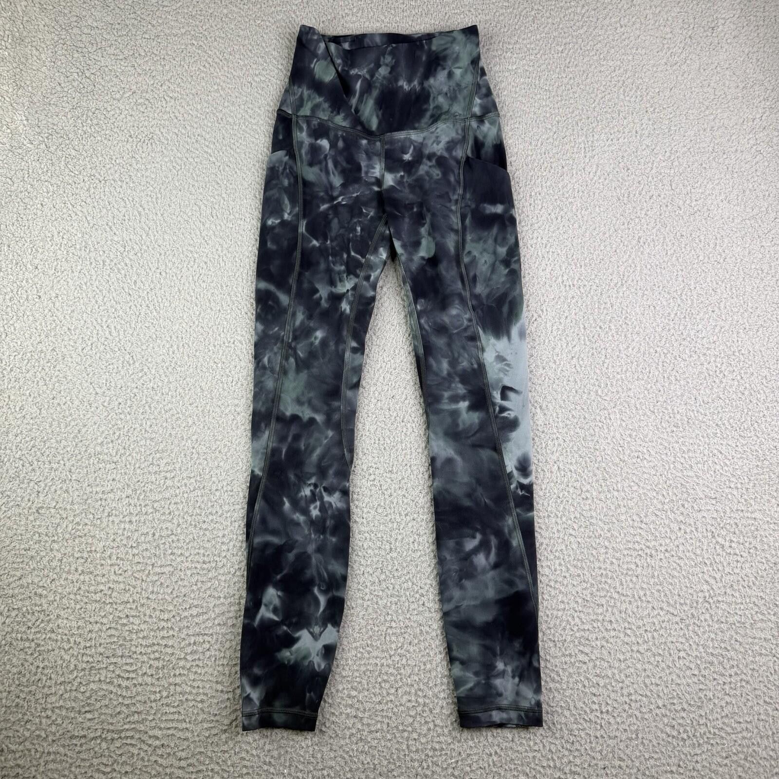 Lululemon Lululemon Align High Rise Leggings Crop 24” Teal Size 2 Size 26" / US 2 / IT 38 - 3 Thumbnail