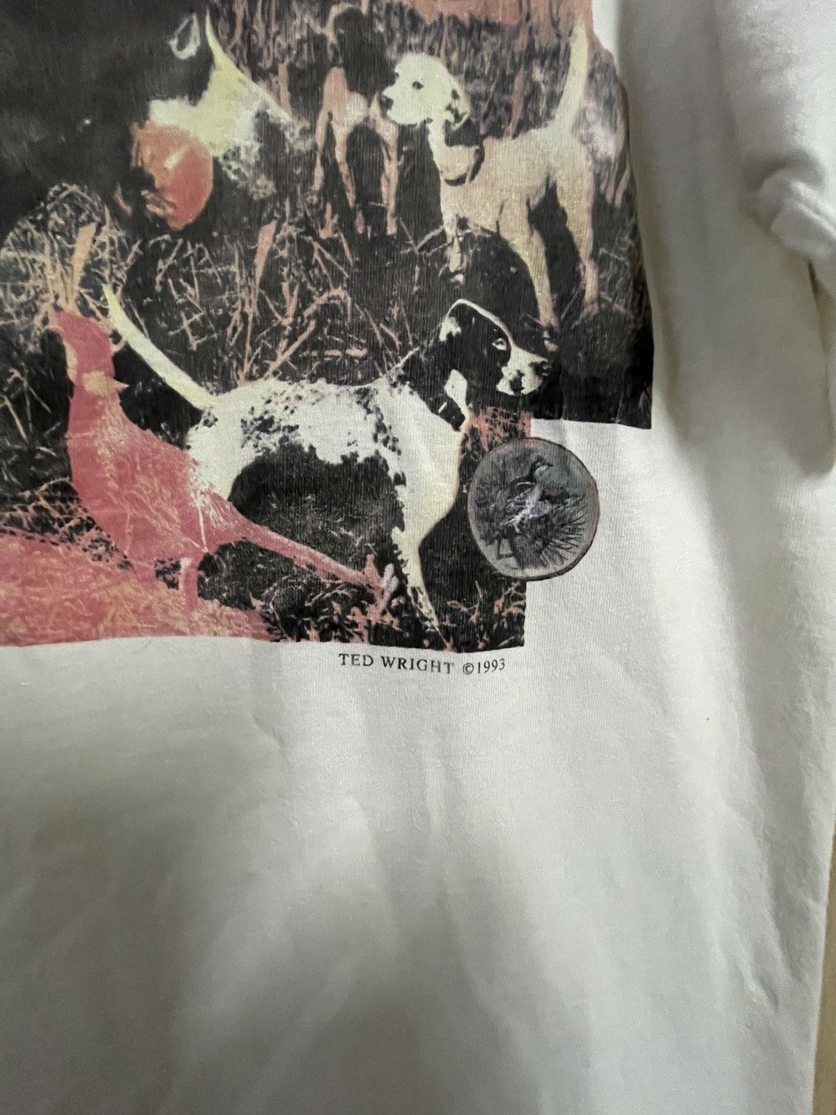 Arts & Science Vintage Art T shirt Ted Wright 1993 Warhol Basquiat Haring Size US L / EU 52-54 / 3 - 4 Thumbnail