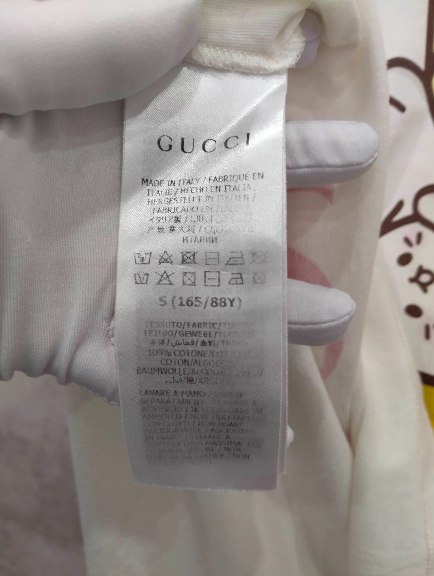 Gucci GUCCI Banany x White Banana Cat SS Tee Size S Size US S / EU 44-46 / 1 - 5 Thumbnail