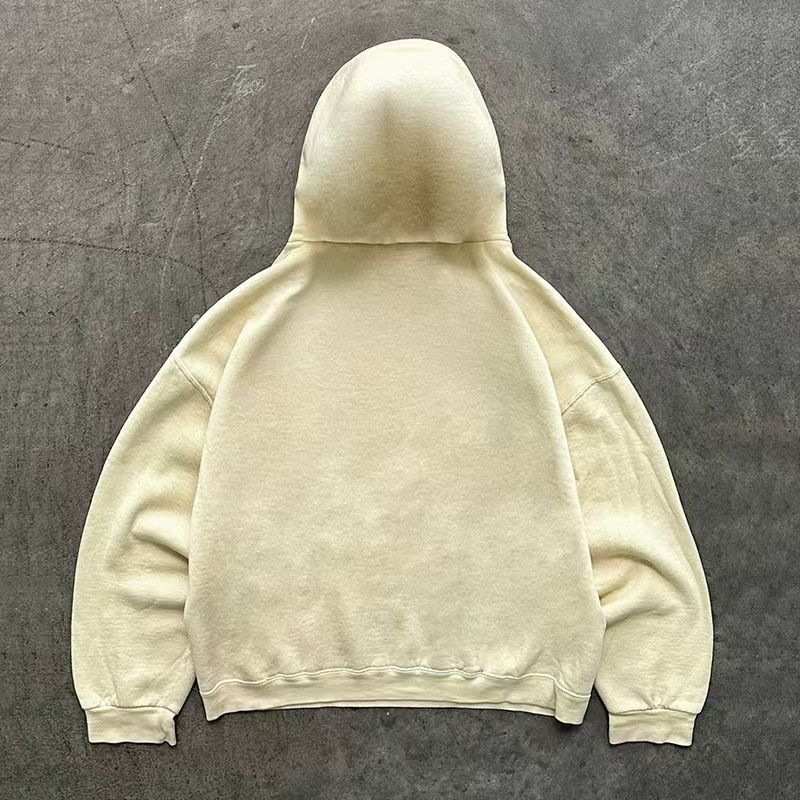 Japanese Brand × Vintage Apricot street retro skull print loose hoodie y2k Size US L / EU 52-54 / 3 - 2 Thumbnail