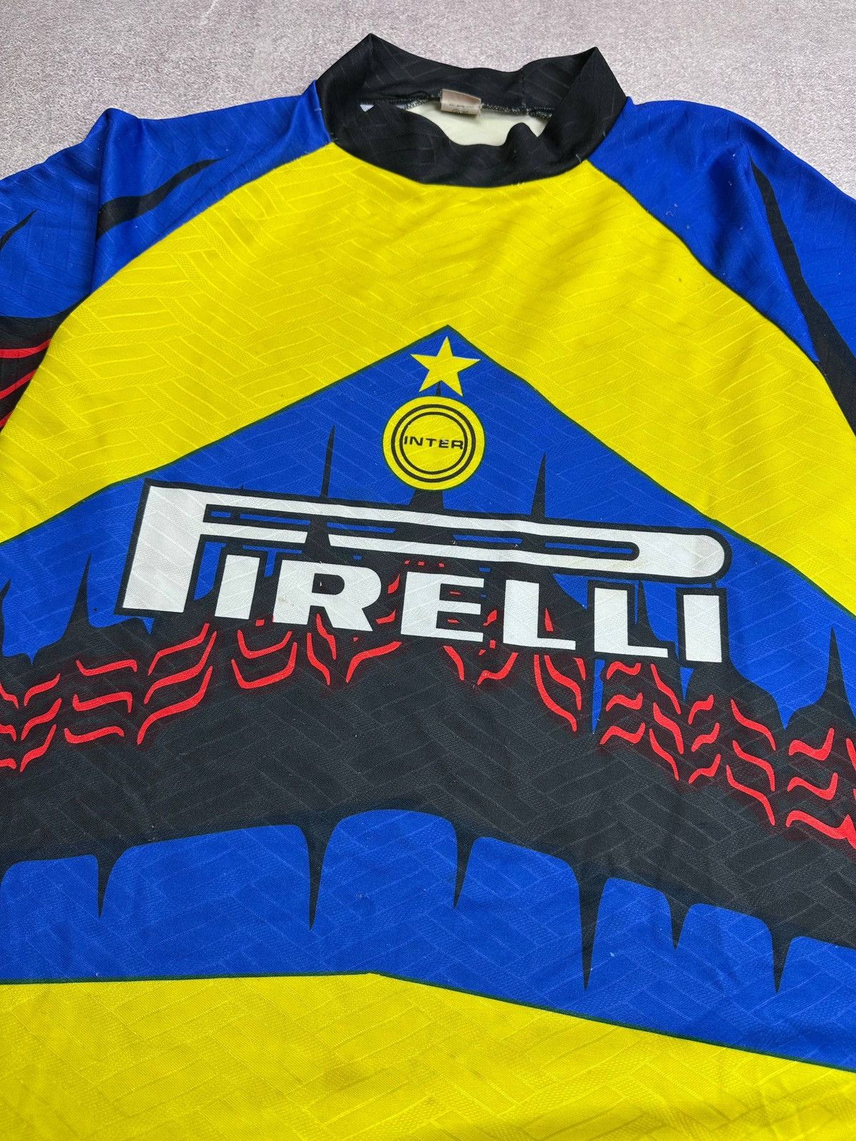Vintage Vintage Firelli Big Logo Y2K Football Jersey Rare L Size US L / EU 52-54 / 3 - 3 Thumbnail