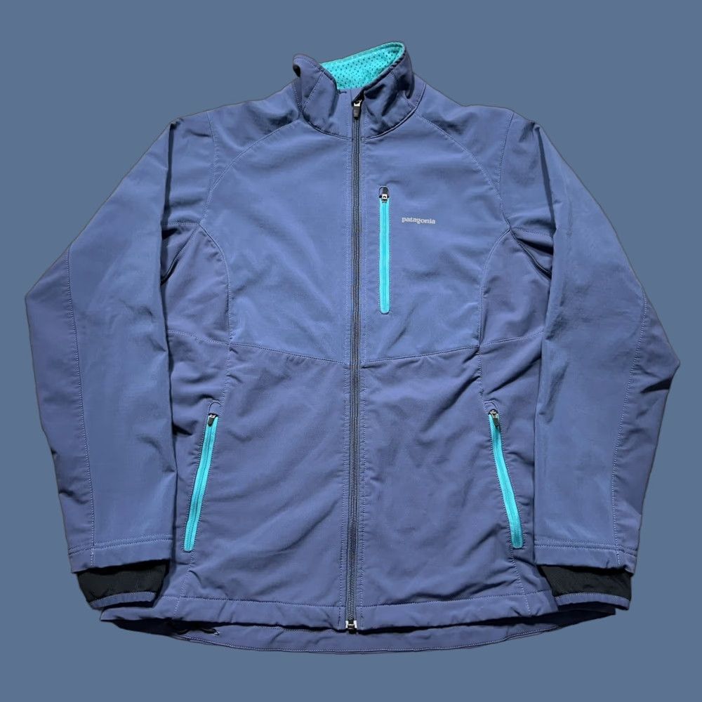 Patagonia Patagonia Women's Softshell Jacket Prussian Blue Large FA2011 Size L / US 10 / IT 46 - 1 Thumbnail