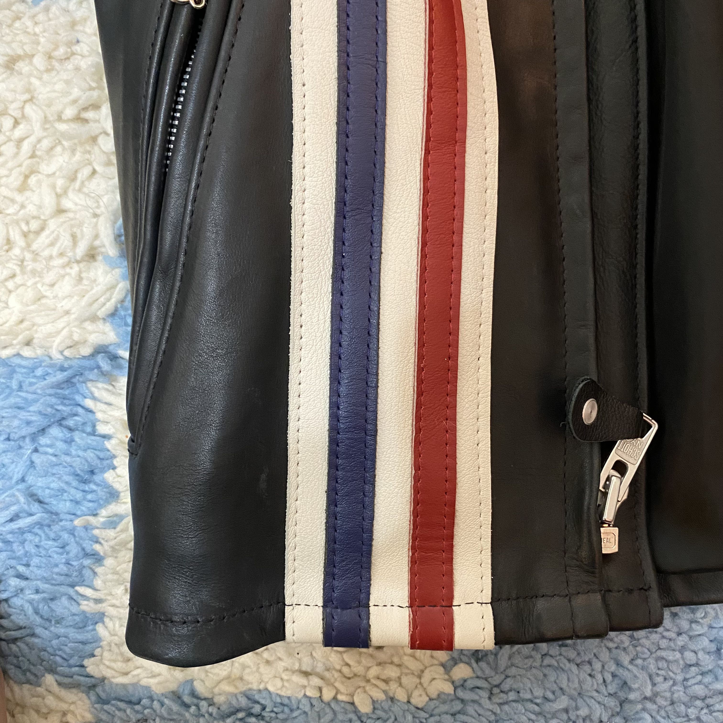 Schott Schott 'Easy Rider' Perfecto Leather Jacket Size US XS / EU 42 / 0 - 5 Thumbnail