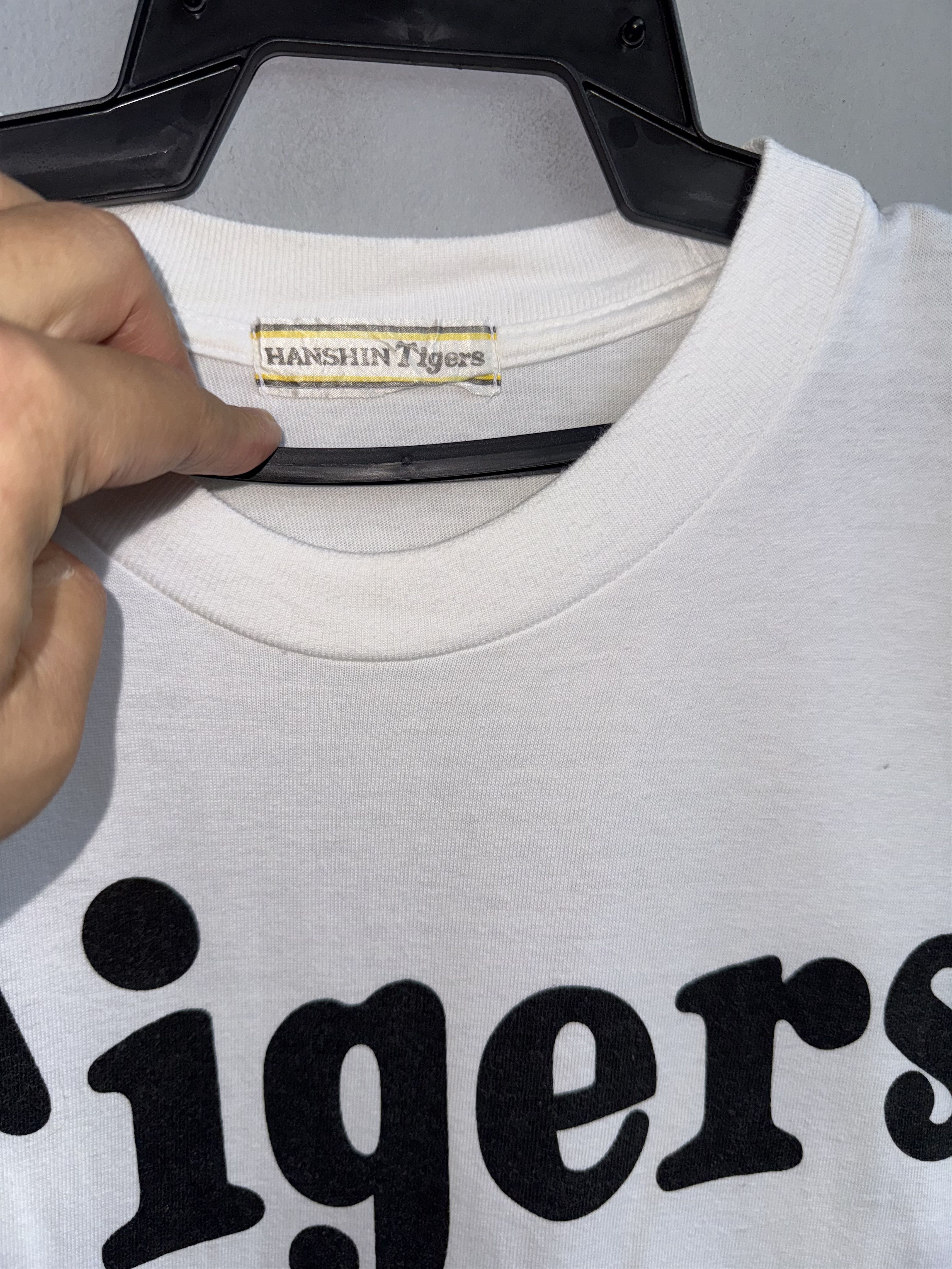 MLB Vintage MLB NPB Hanshin Tigers X Kanemoto 6 Tee Size US L / EU 52-54 / 3 - 3 Thumbnail