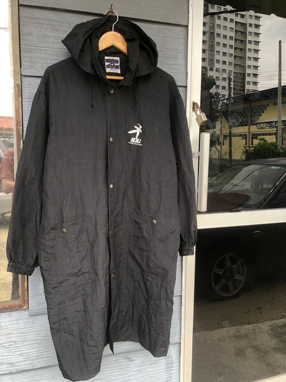Hai Sporting Gear Vintage HAI SPORTING GEAR Windbracker Raincoat Jacket Size US XL / EU 56 / 4 - 11 Thumbnail