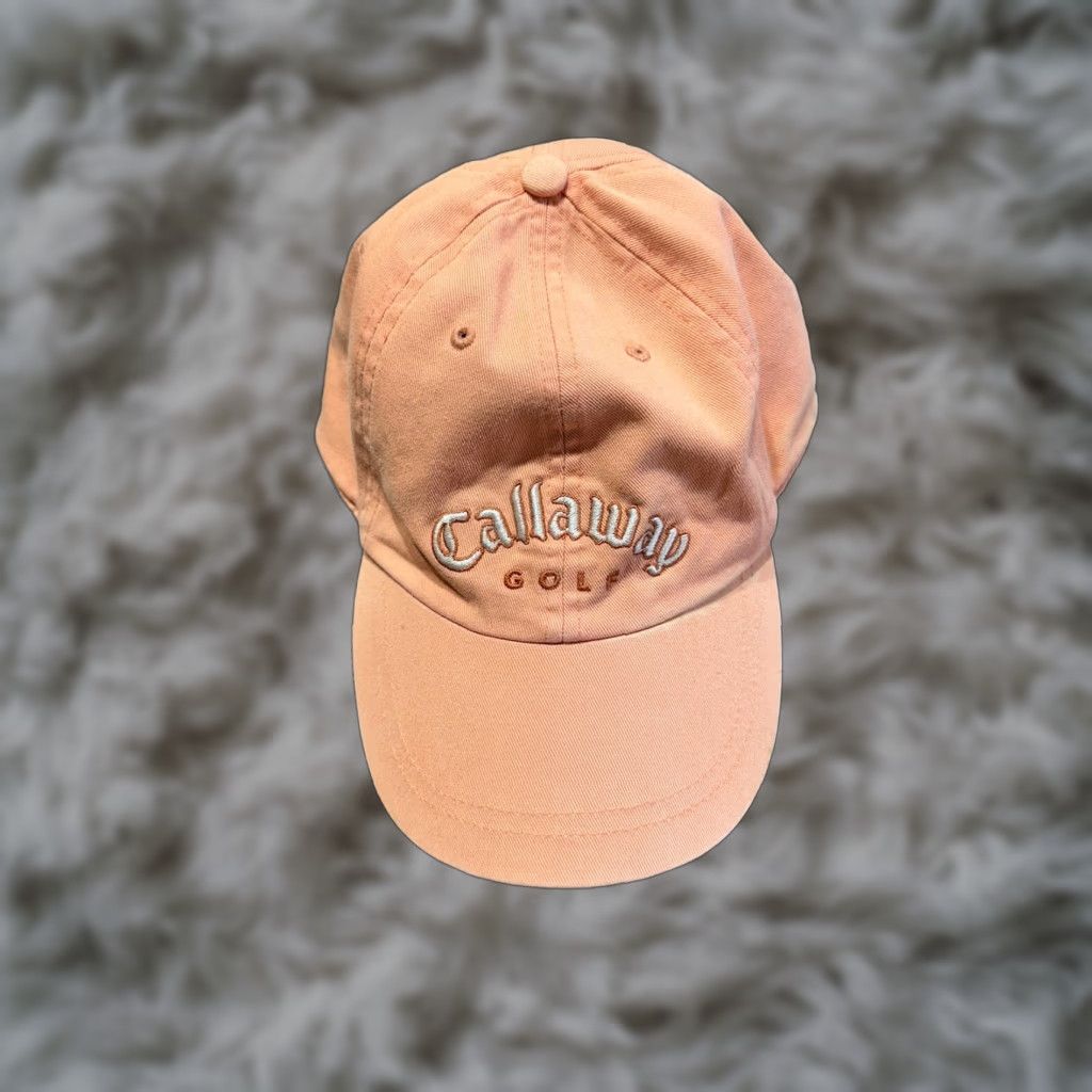 Callaway Callaway Golf Womens Hat Orange One Size Adjustable Size ONE SIZE - 1 Thumbnail