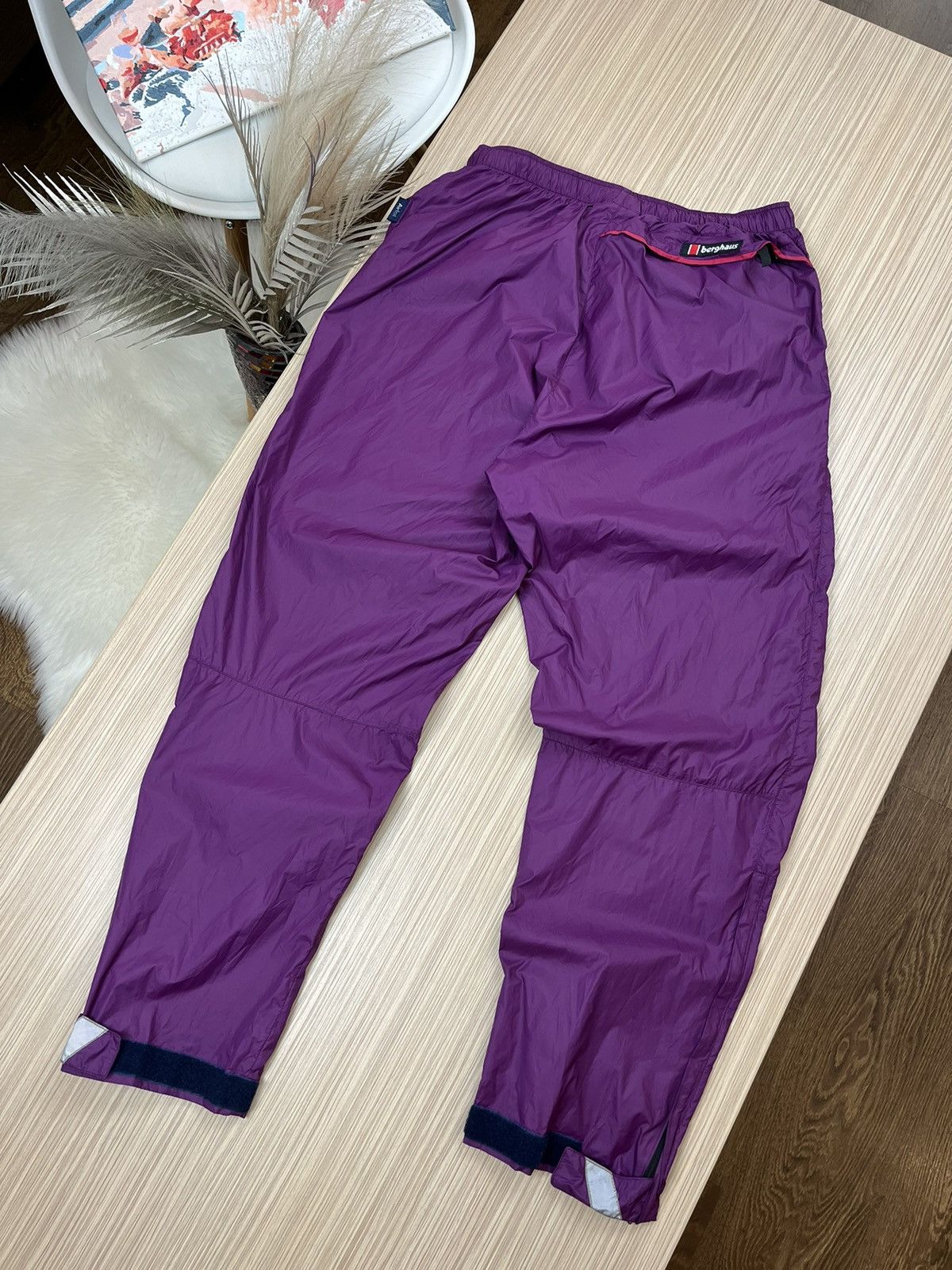 Berghaus BERGHAUS NYLON WATERPROOF OUTDOOR GORPCORE TRACKPANTS Size US 34 / EU 50 - 1 Thumbnail
