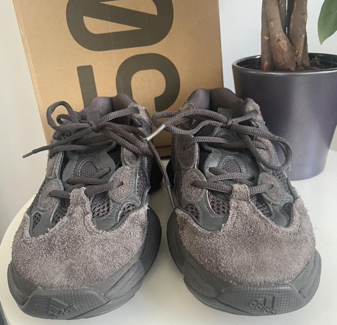 Adidas Men Size 7 F36640 Adidas Yeezy 500 Utility Black Shoes Size US 7 / EU 40 - 8 Thumbnail
