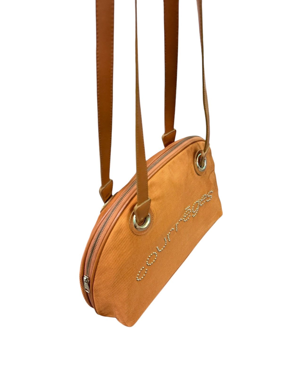 Courreges RARE VINTAGE COURREGES LOGO STUD SHOULDER BAG Size ONE SIZE - 8 Thumbnail