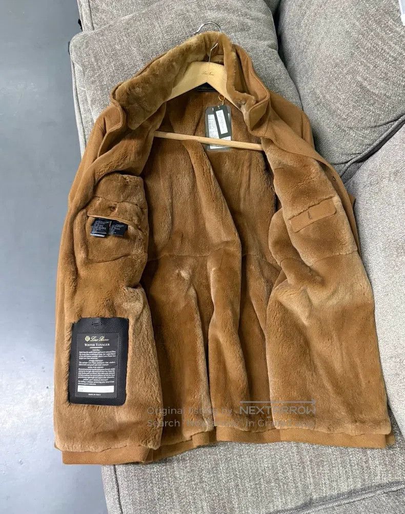 Loro Piana LORO PIANA Winter Voyage Series Camel Hair Hunting Jacket Size US L / EU 52-54 / 3 - 4 Thumbnail