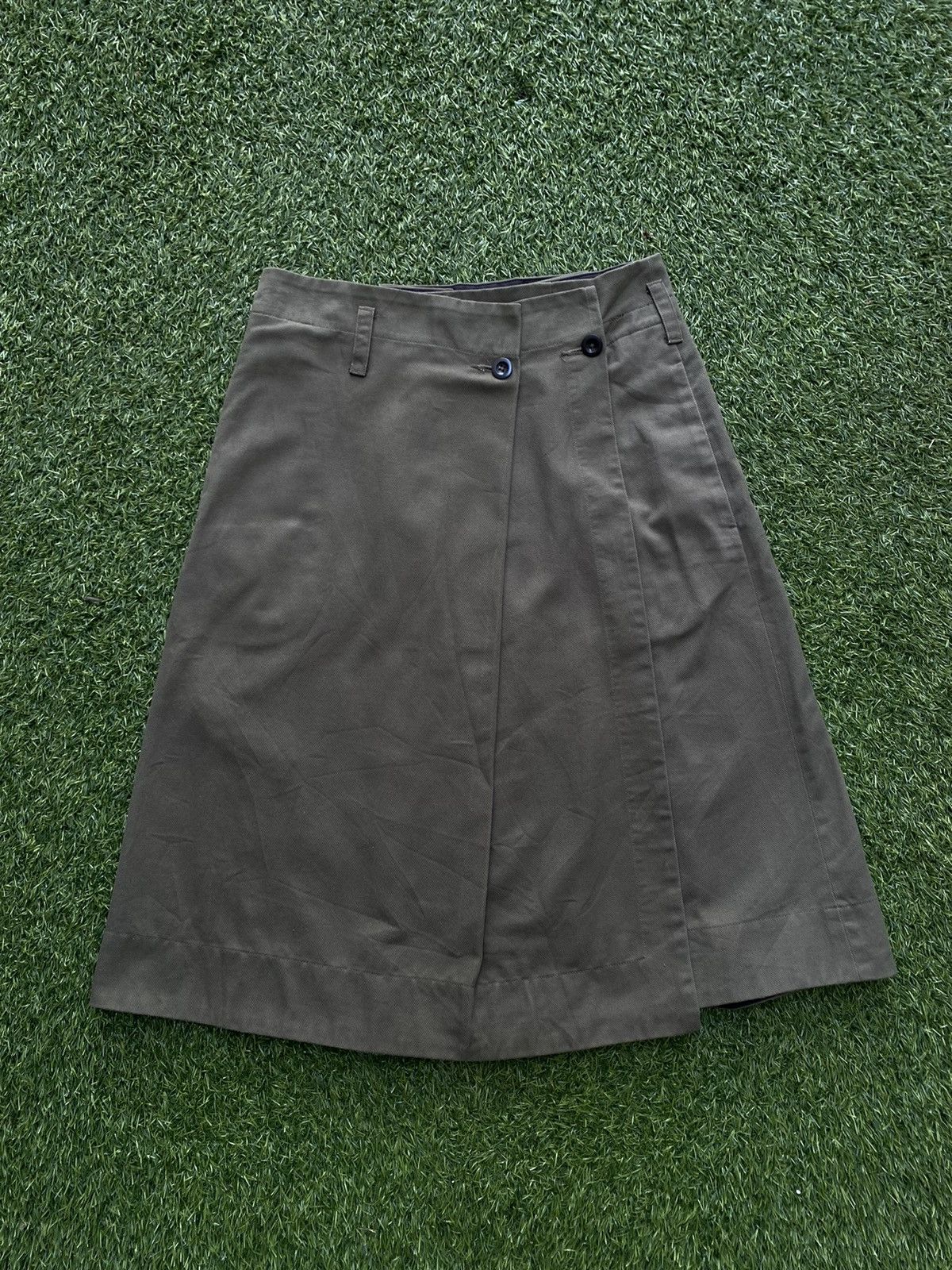Margaret Howell Margaret Howell Army Midi Skirts Size 32" / US 10 / IT 46 - 2 Thumbnail