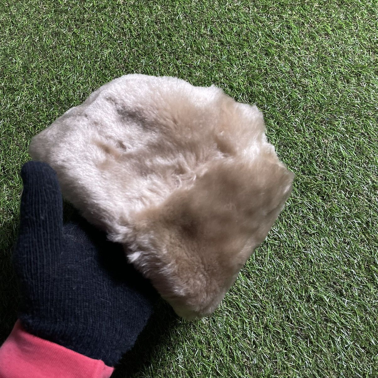 Vintage Vintage Y2K Fuzzy Mohair Beanie Cream Alt Goth Ushanka OS Size ONE SIZE - 2 Thumbnail