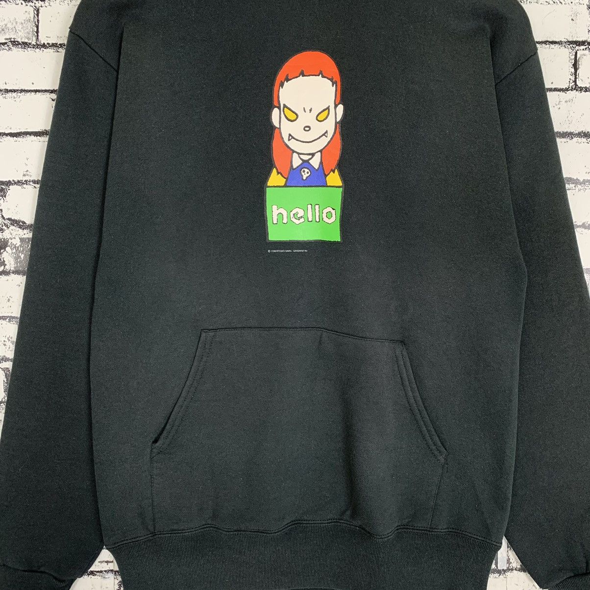 Vintage Vintage Yoshitomo Nara Artist Art Hoodie Sweatshirt Size US S / EU 44-46 / 1 - 7 Thumbnail