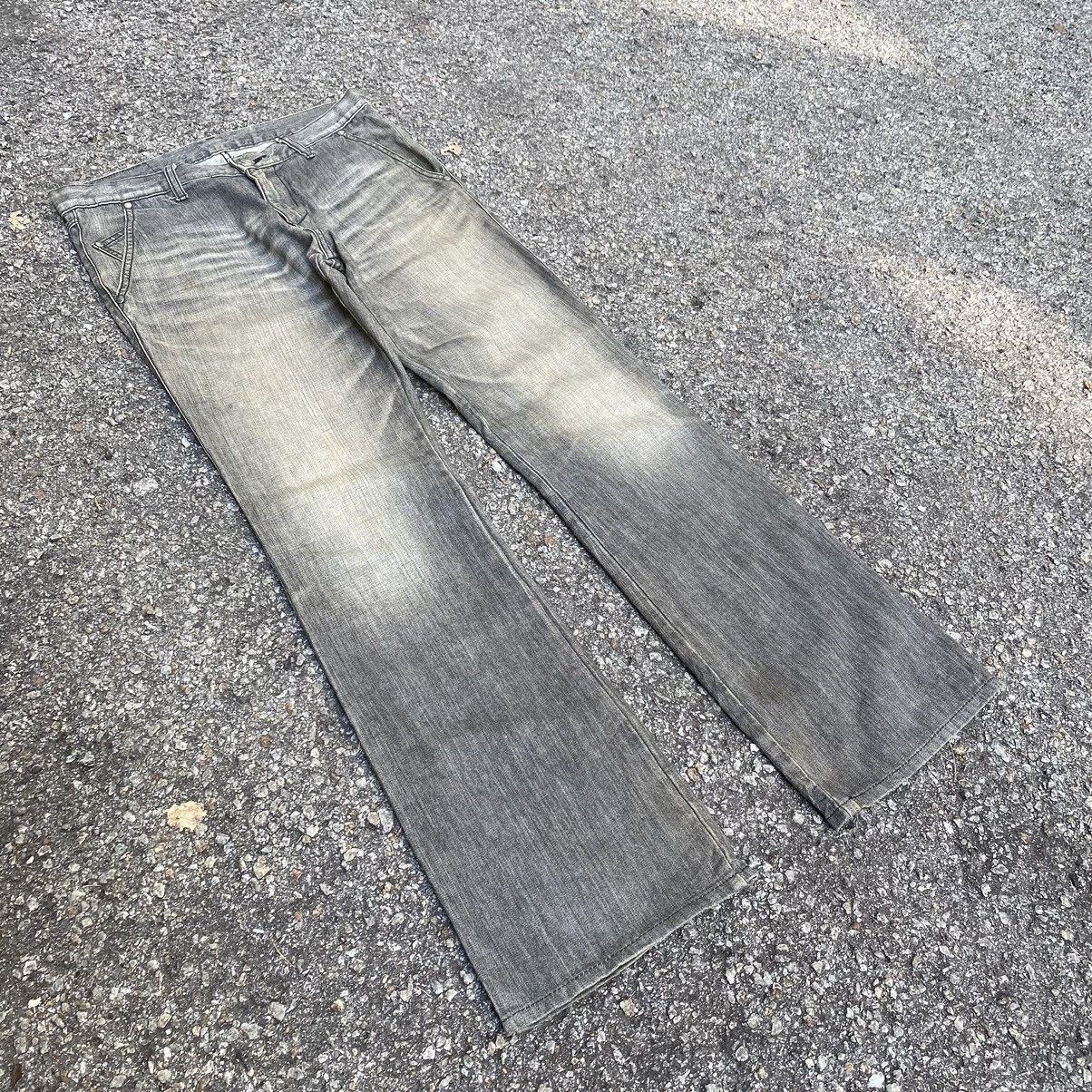 ABAHOUSE Flare Jeans Abahouse Japan Boot Cut Denim Faded Black Size US 30 / EU 46 - 2 Thumbnail