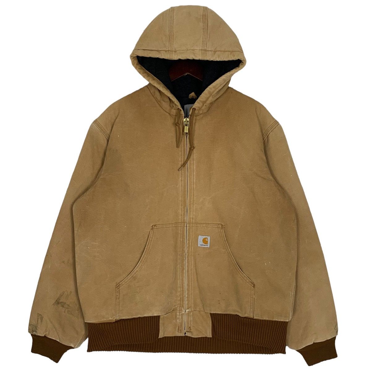 Carhartt × Vintage Vintage Carhatt Duck Active Jacket Carhatt Zipper Jacket Size US M / EU 48-50 / 2 - 1 Thumbnail
