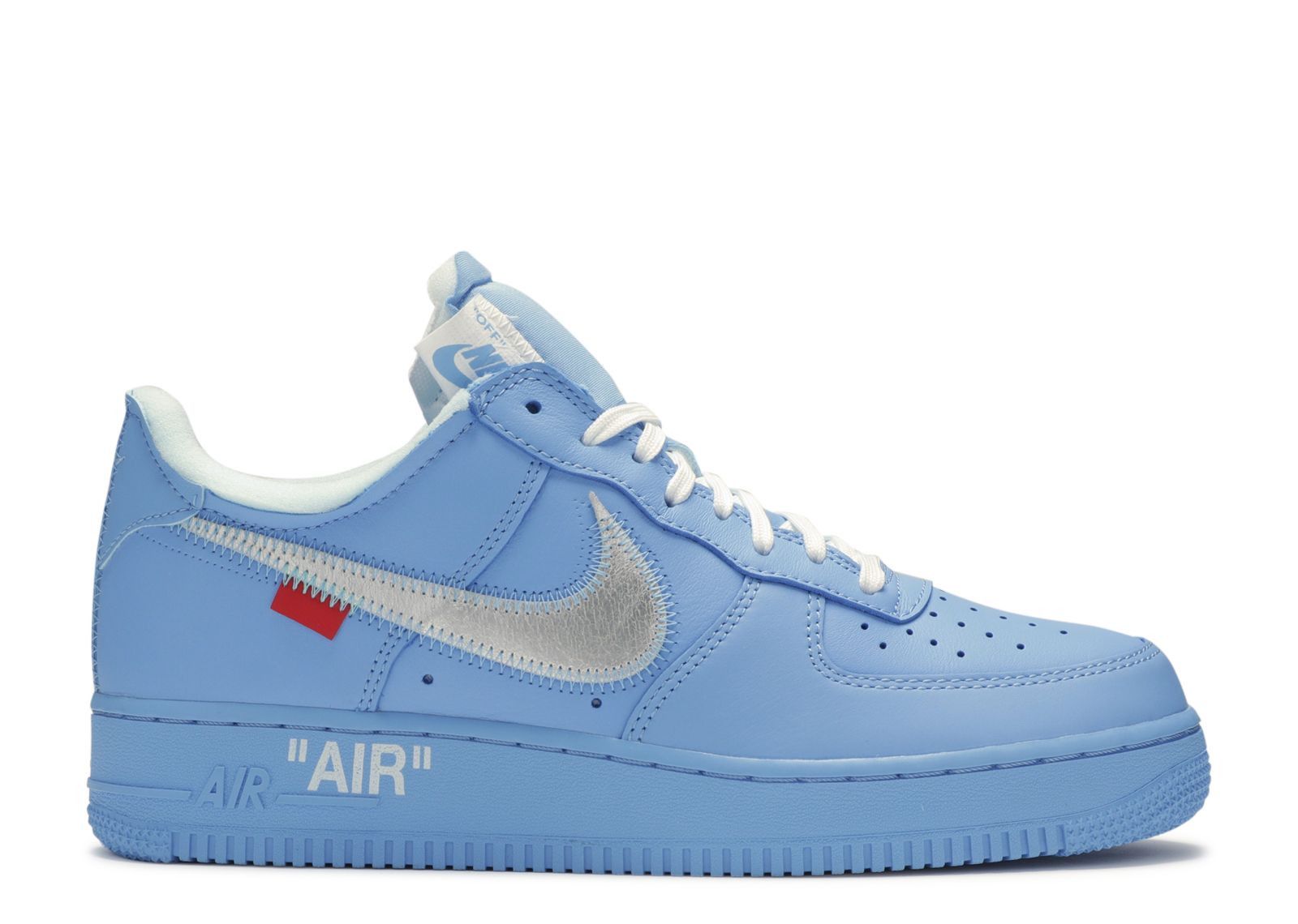Nike × Off-White Nike Air Force 1 Low Off White University Blue MCA Exclusive Size US 12 / EU 45 - 1 Thumbnail