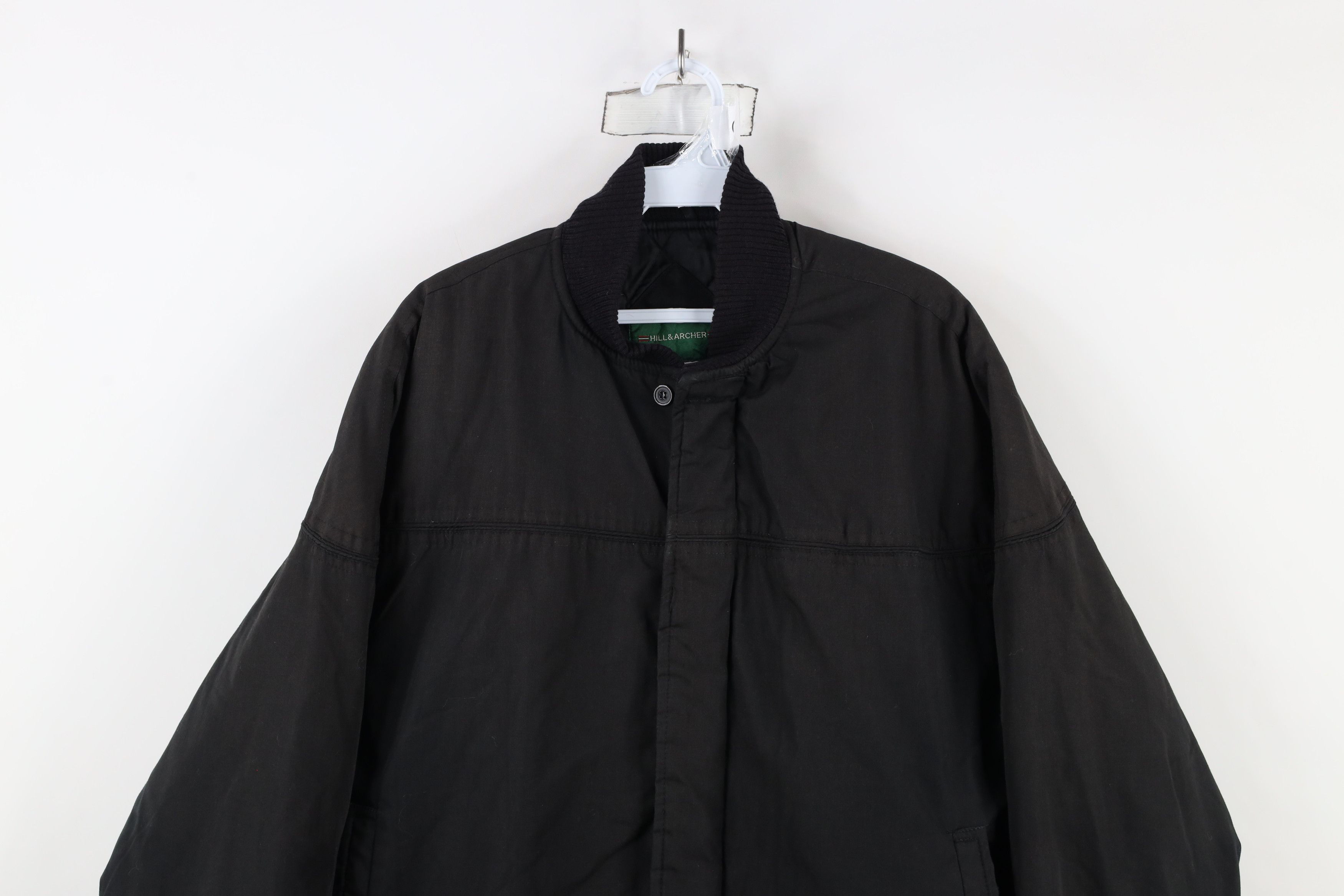 Vintage Vintage 90s Streetwear Quilted Catalina Bomber Jacket Black Size US XL / EU 56 / 4 - 2 Thumbnail