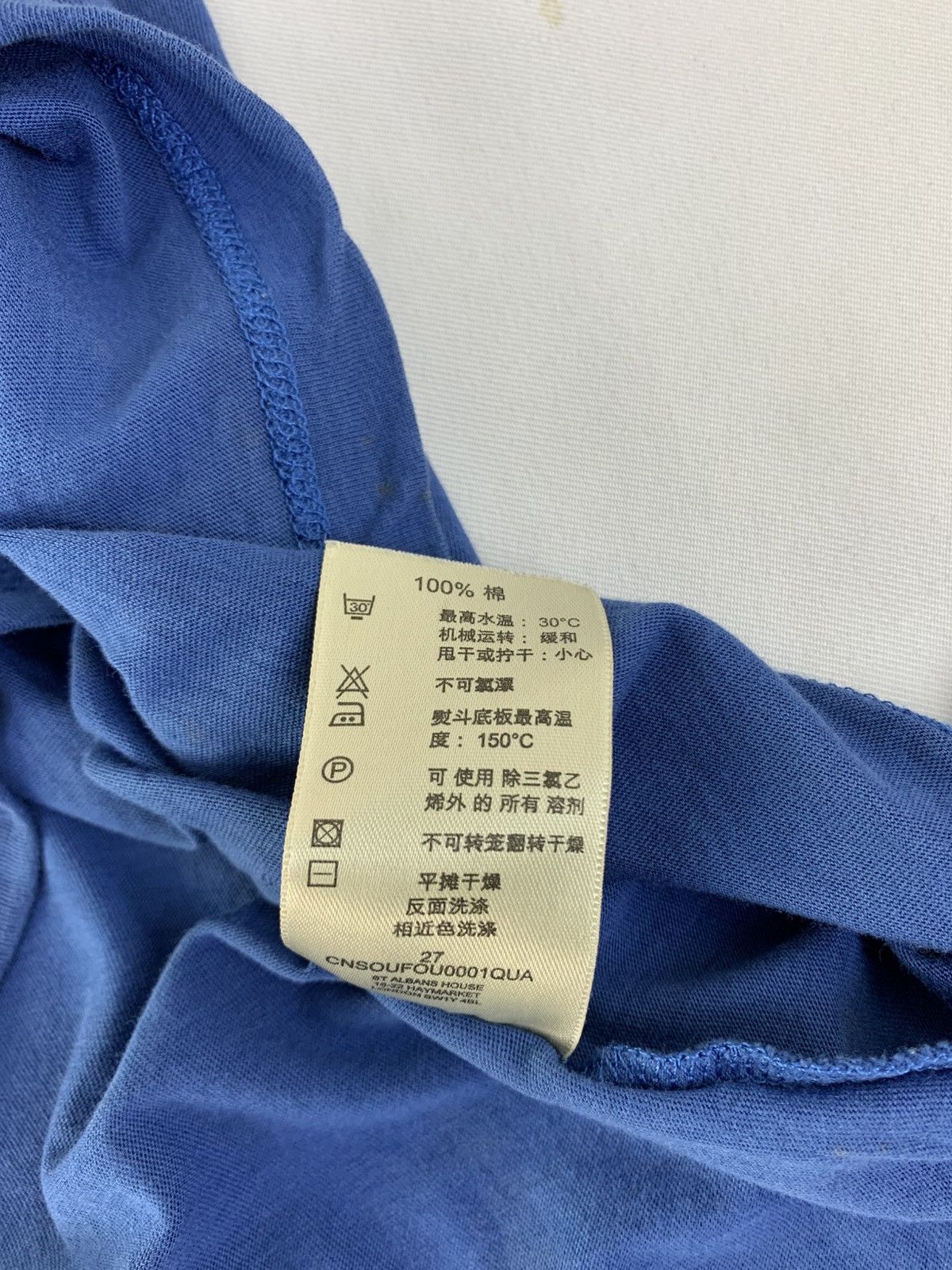 Burberry Burberry London Big Logo Crewneck Longsleeve printed Tee Size US S / EU 44-46 / 1 - 6 Thumbnail