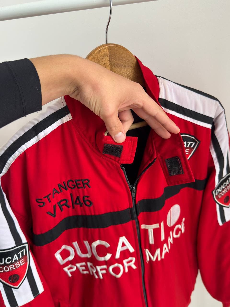 Ducati DUCATI CORSE PERFOMANCE RACING VINTAGE BOMBER JACKET STANGER Size US L / EU 52-54 / 3 - 7 Thumbnail