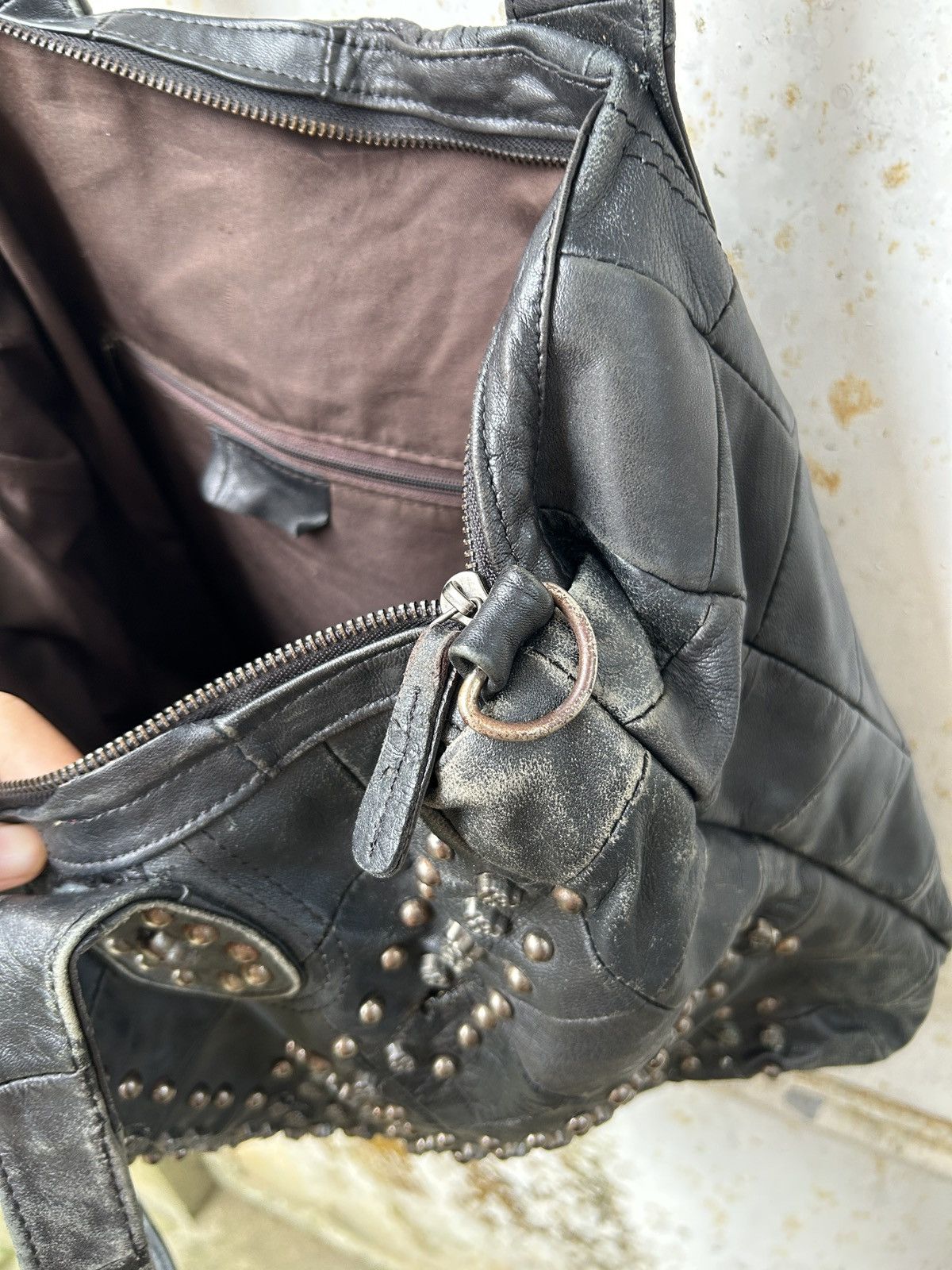 Genuine Leather VintageleatherBagSkull feellikechrome ifsixwasnine LGB Style Size ONE SIZE - 17 Thumbnail