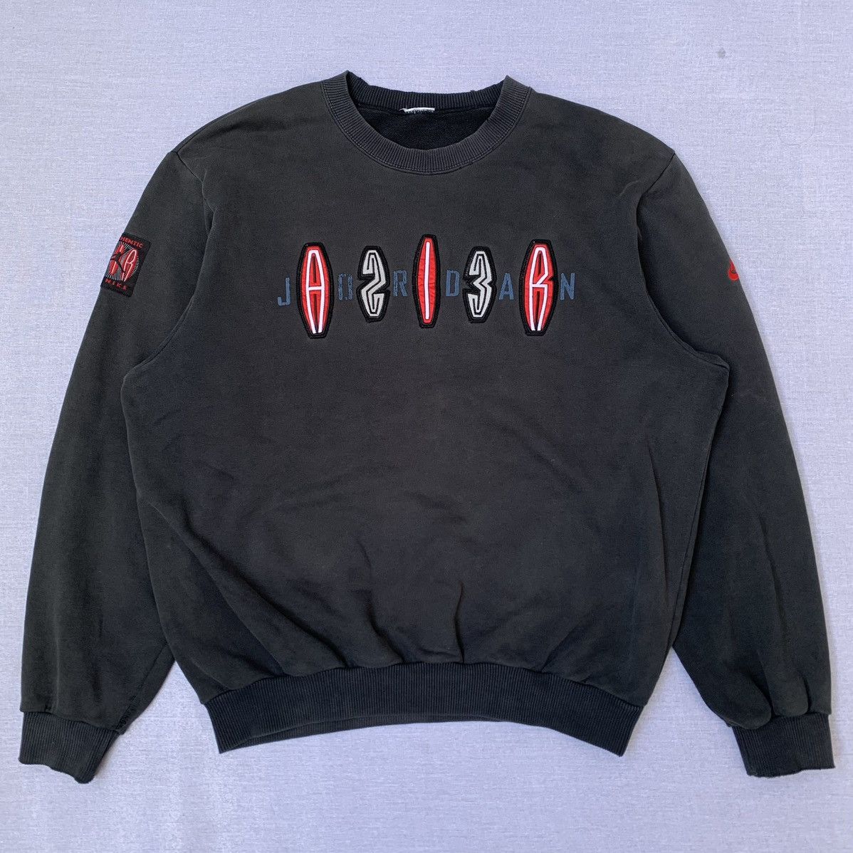 Vintage 90s nike air jordan big logo sweatshirt