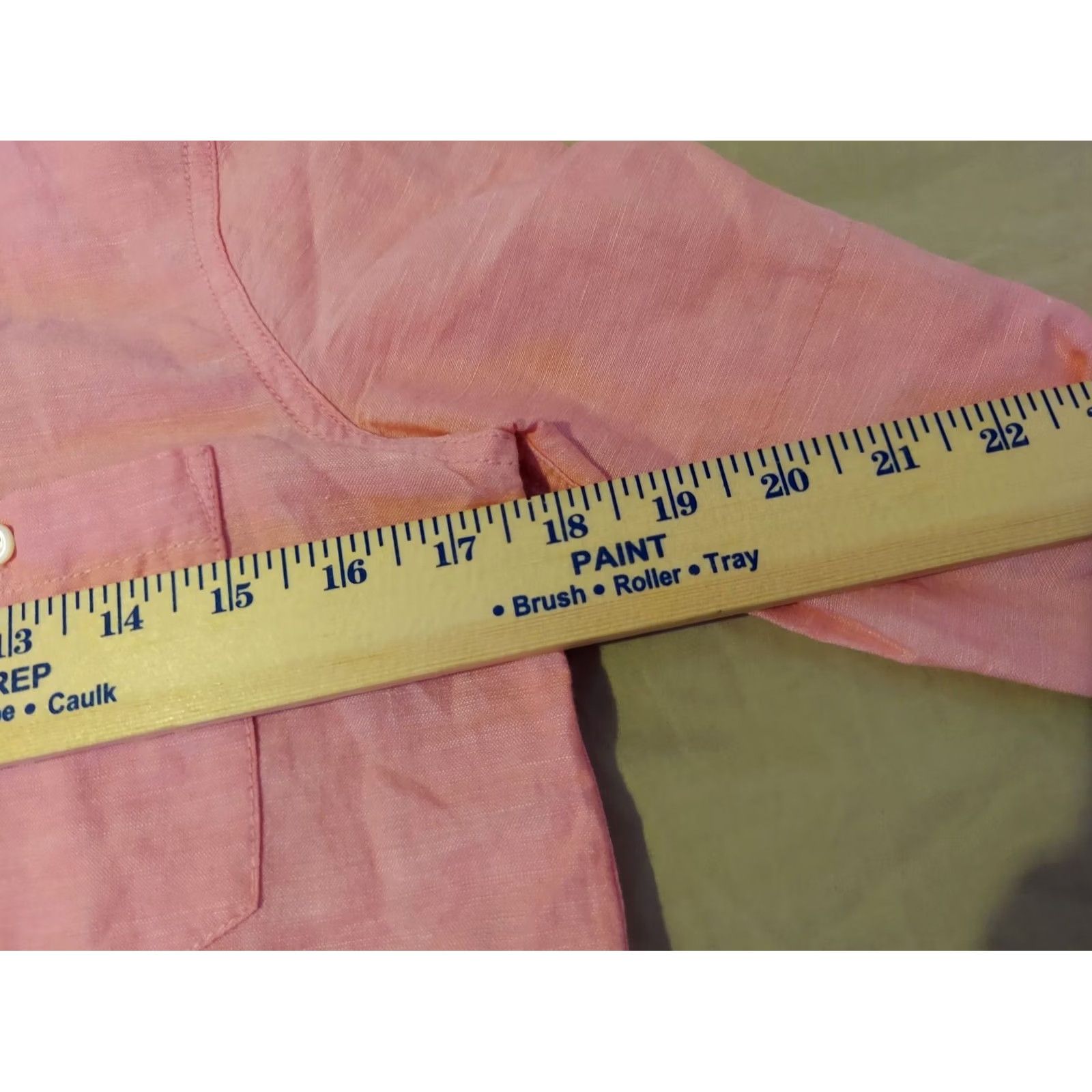 J.Crew J. Crew Pink Linen Button Shirt Blouse Womens Size 0 Long Sleeve Collared Casual Size XS / US 0-2 / IT 36-38 - 4 Thumbnail