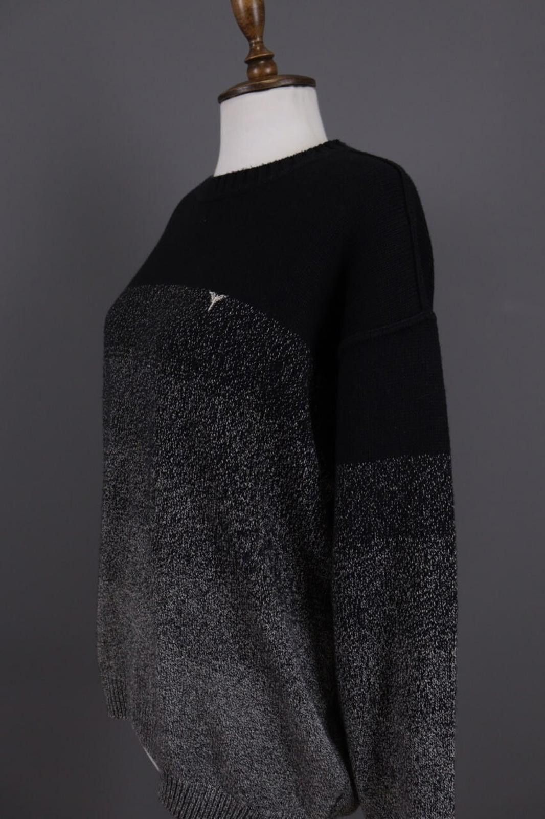 Carlo Colucci Carlo Colucci Black Knit Mens Sweater Size 56 Size US M / EU 48-50 / 2 - 7 Thumbnail