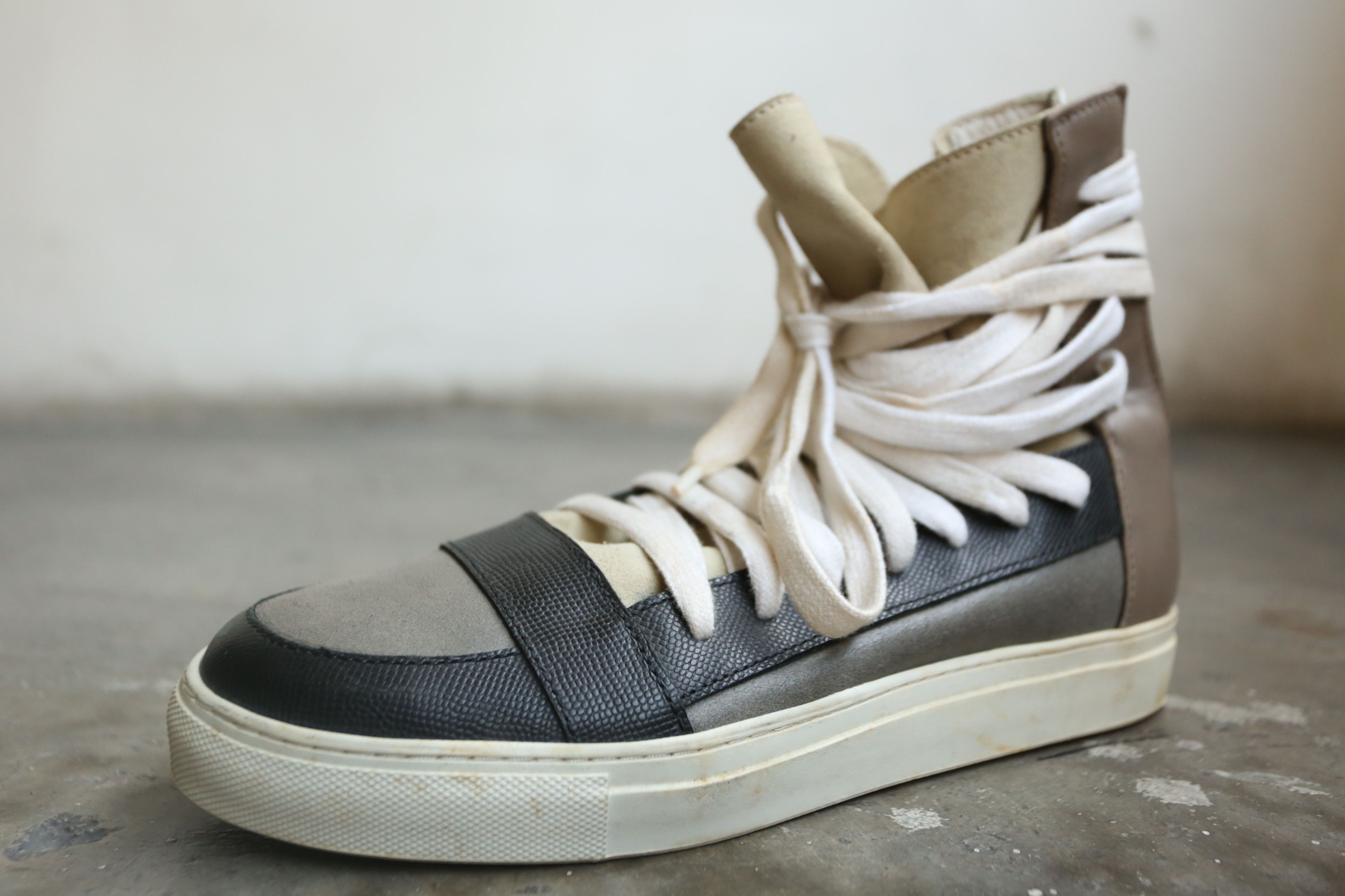 Kris Van Assche Krisvanassche - Icarus High-Top Sneakers Size US 7 / EU 40 - 8 Thumbnail