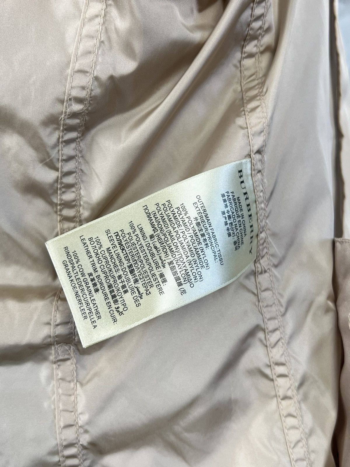 Burberry Burberry Brit Trench Coat Jacket Size XS - S US 4 Size S / US 4 / IT 40 - 12 Thumbnail