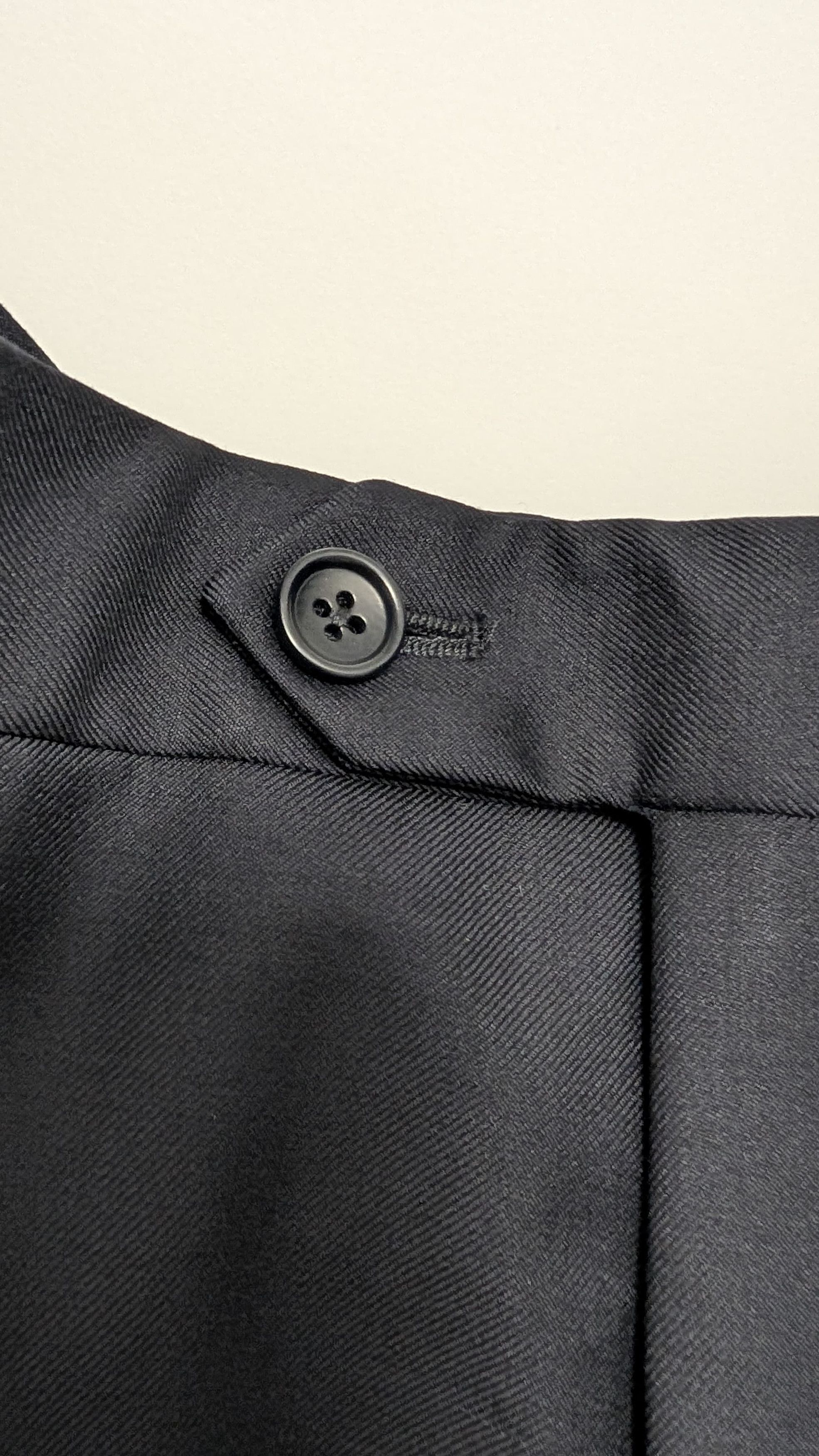 Brooks Brothers Brooks Brothers Black Wool Trousers 48R, W 60cm, L 90cm Size US 44 / EU 60 - 6 Thumbnail