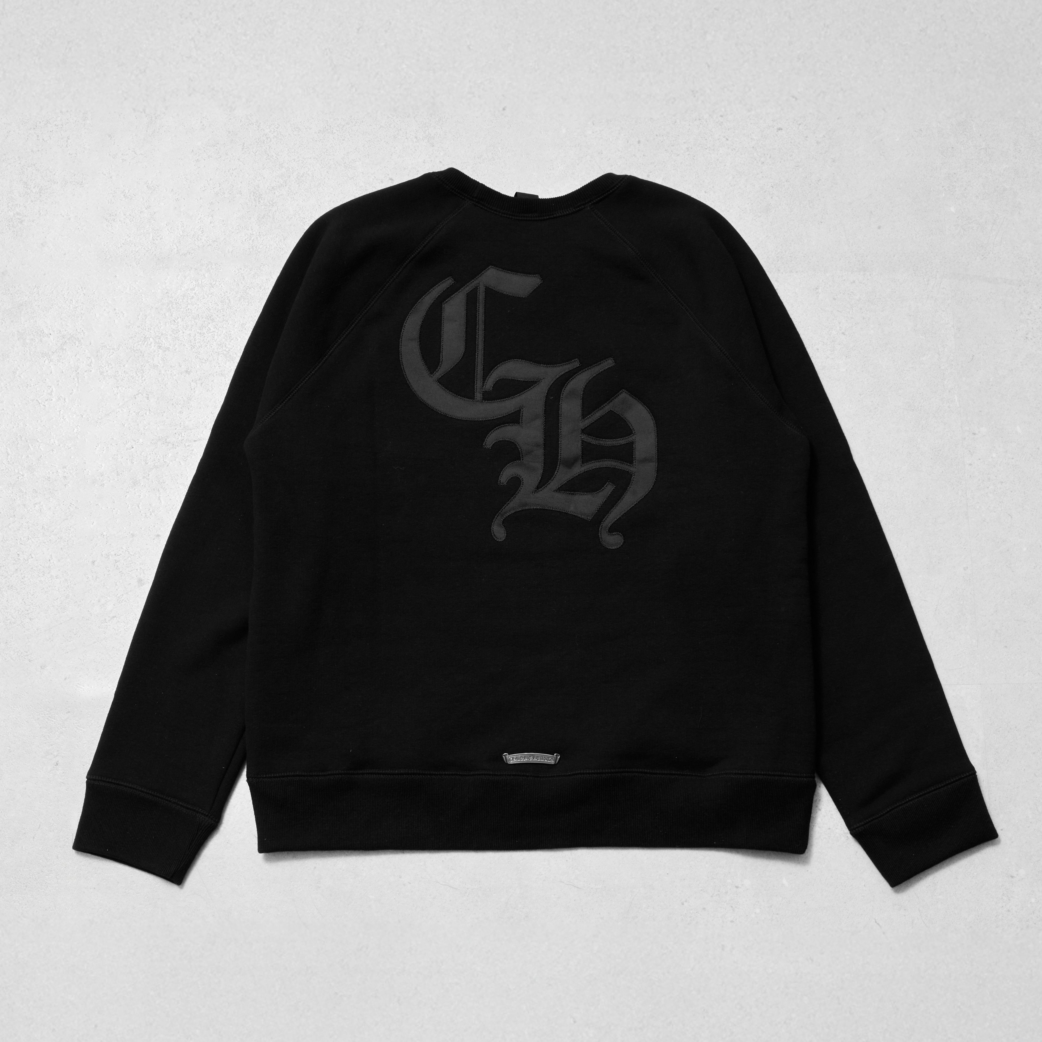 Chrome Hearts CHROME HEARTS Blind Spot Black Tripple Cross Sweater BLACK Size US L / EU 52-54 / 3 - 1 Thumbnail