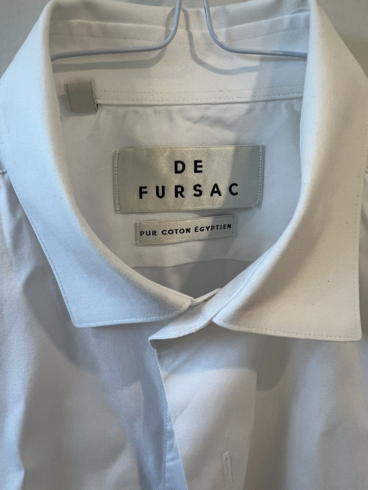 De Fursac Egyptian cotton button down shirt Size US XS / EU 42 / 0 - 1 Thumbnail