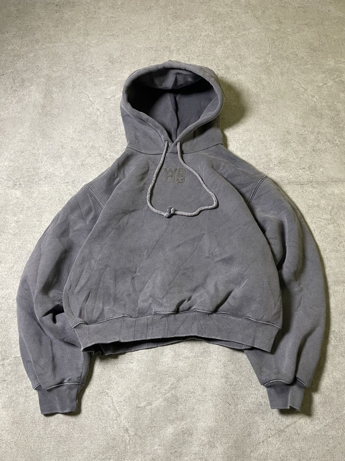 Alexander Wang Distress Yzy Gap Fit Very Rare color | Alexander Wang Hoodie Size US M / EU 48-50 / 2 - 1 Thumbnail