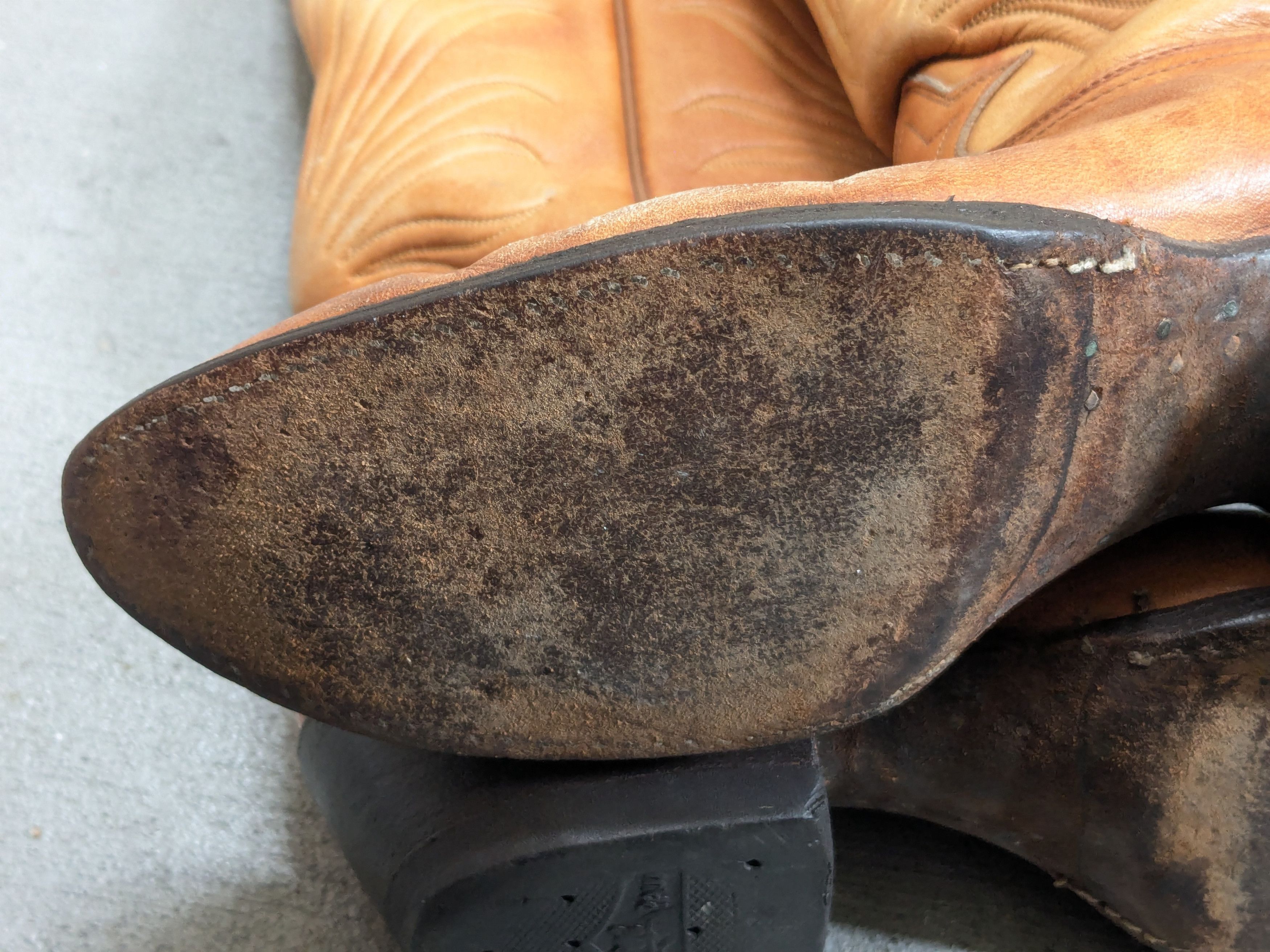 Tony Lama Tony Lama Cowboy Boots Brown 10 D Leather USA Americana Size US 10 / EU 43 - 15 Thumbnail