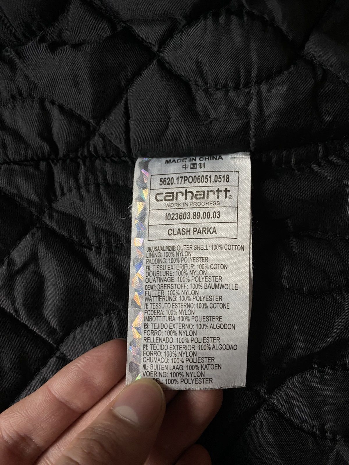 Carhartt × Japanese Brand × Vintage Parka Carhartt clash jacket black label vintage y2k black Size US S / EU 44-46 / 1 - 17 Thumbnail