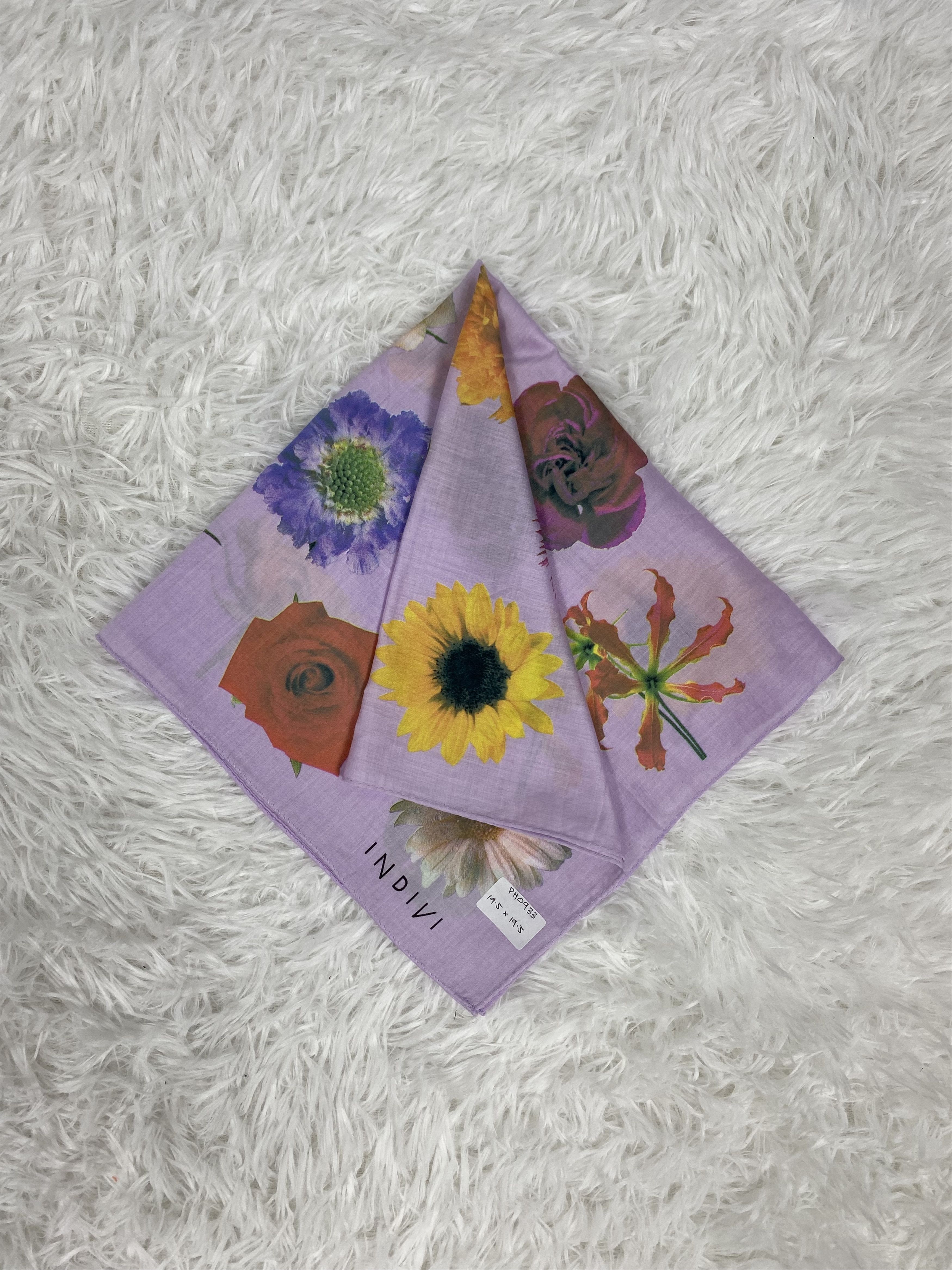 Japanese Brand × Vintage Vintage Indivi Handkerchief Neckerchief PH0933 Size ONE SIZE - 1 Thumbnail