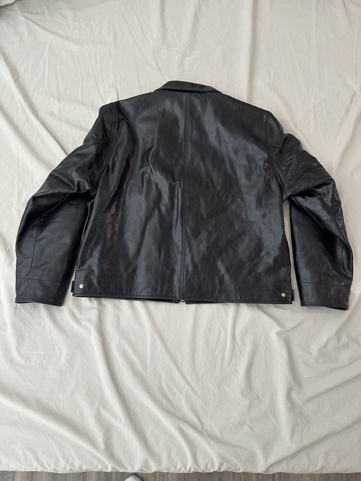 Stussy Garage Jacket Leather